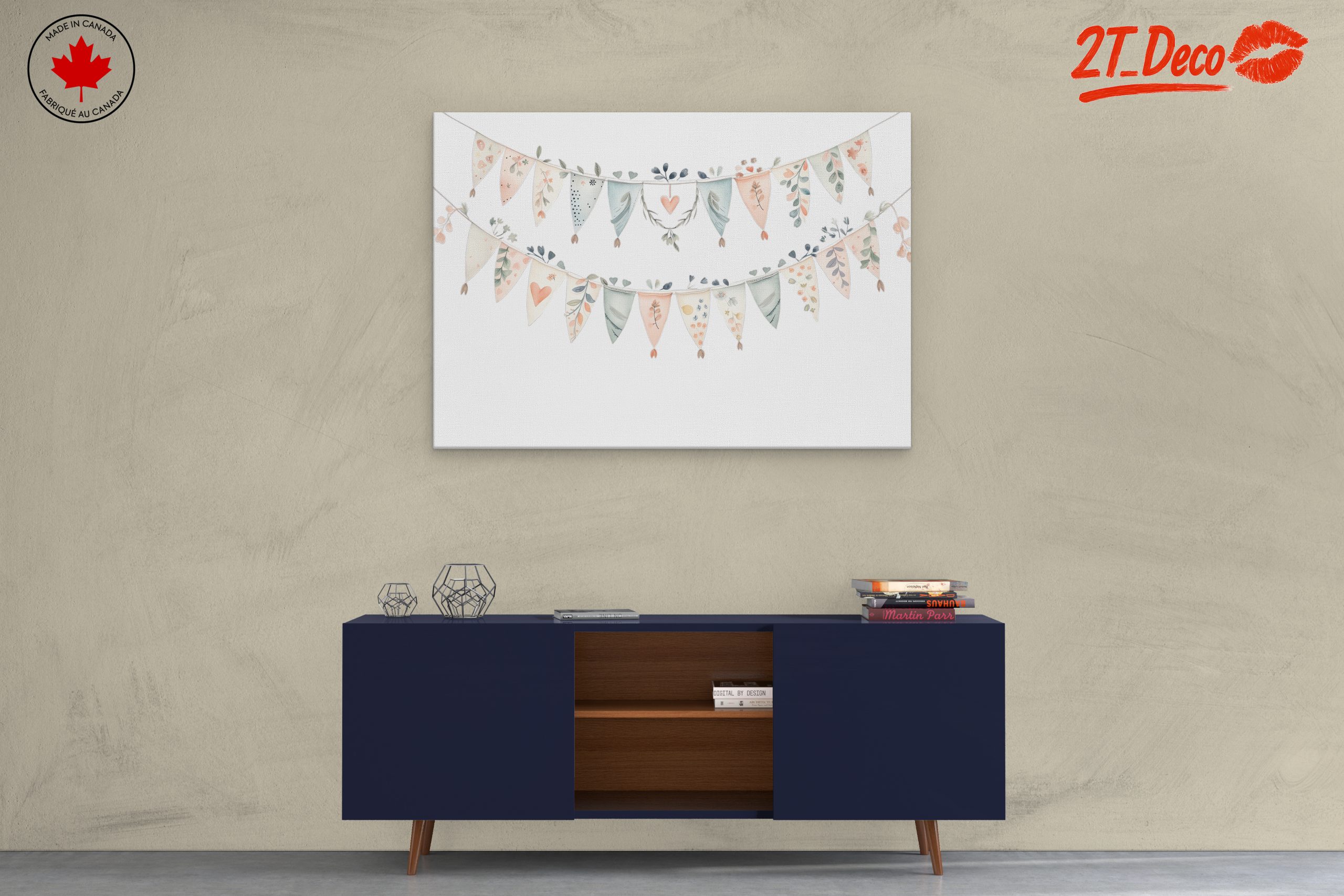 Whimsical Floral Banners for Charming Decor - Image 3