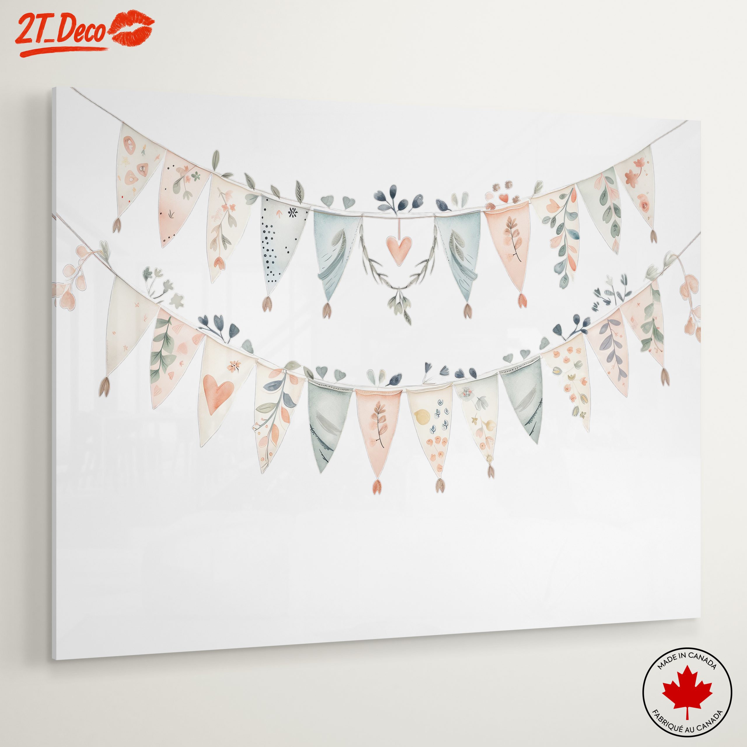Whimsical Floral Banners for Charming Decor - Image 6