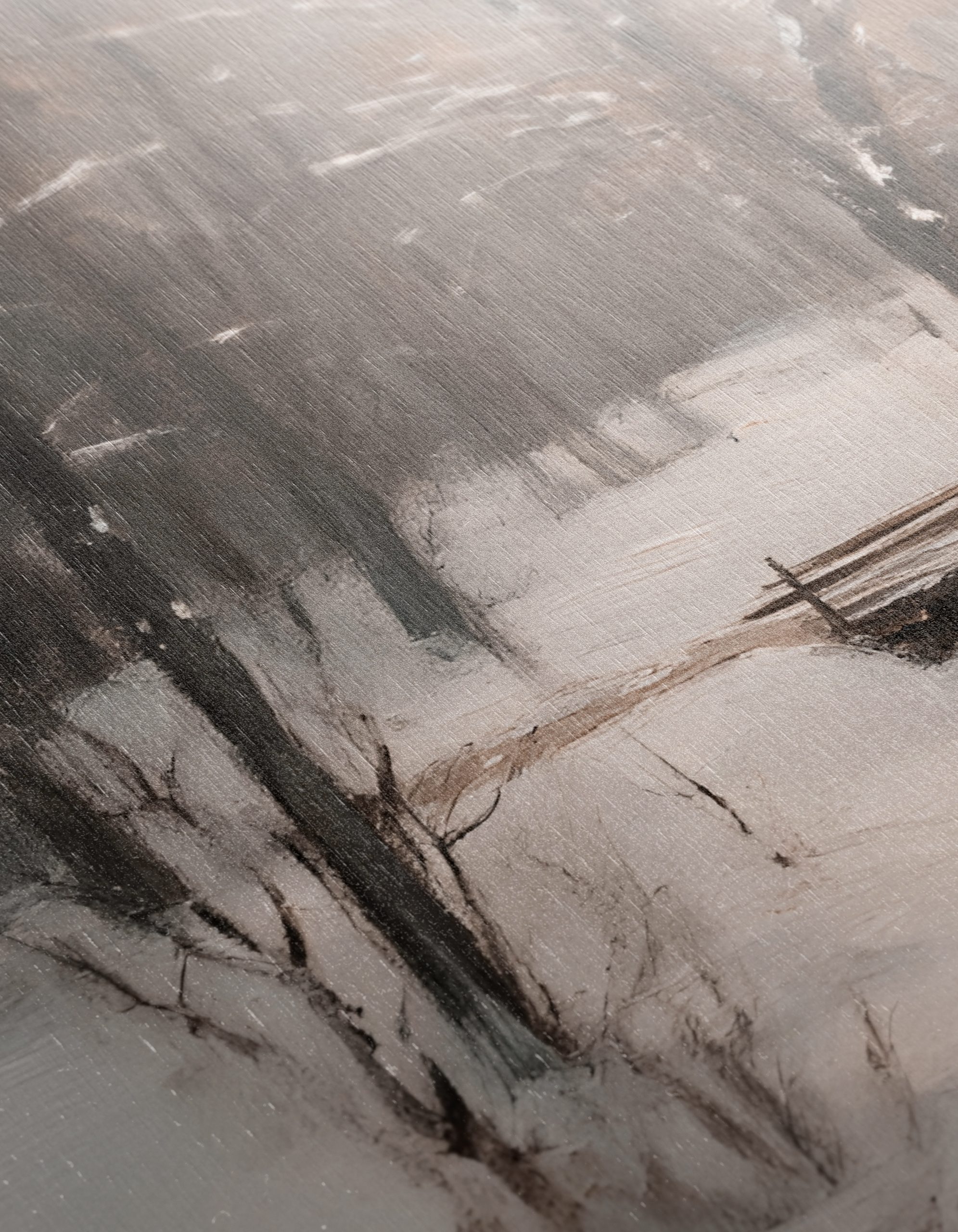 Serene Winter Landscape with Bridge 2 - Image 12