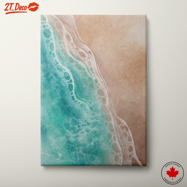 Gentle Waves on the Beach