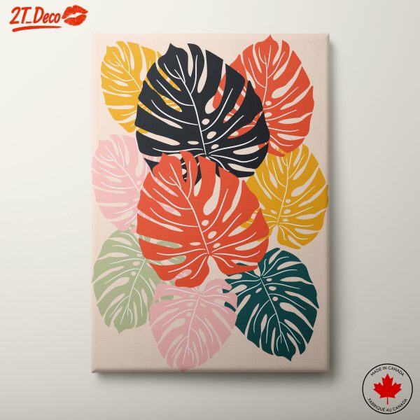 Colorful Modern Botanical Wall Art
