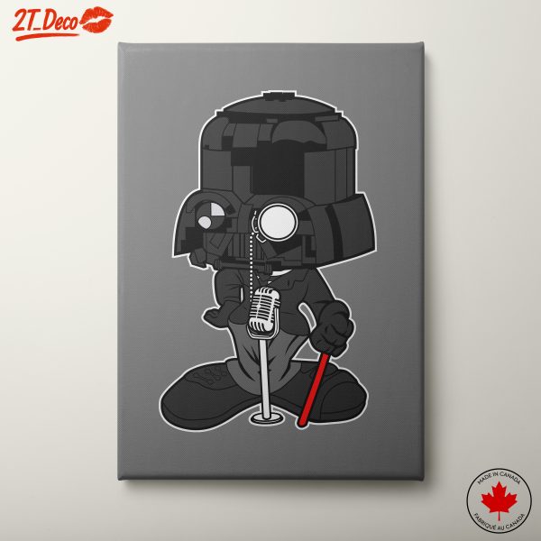 Pop Culture Character with Microphone