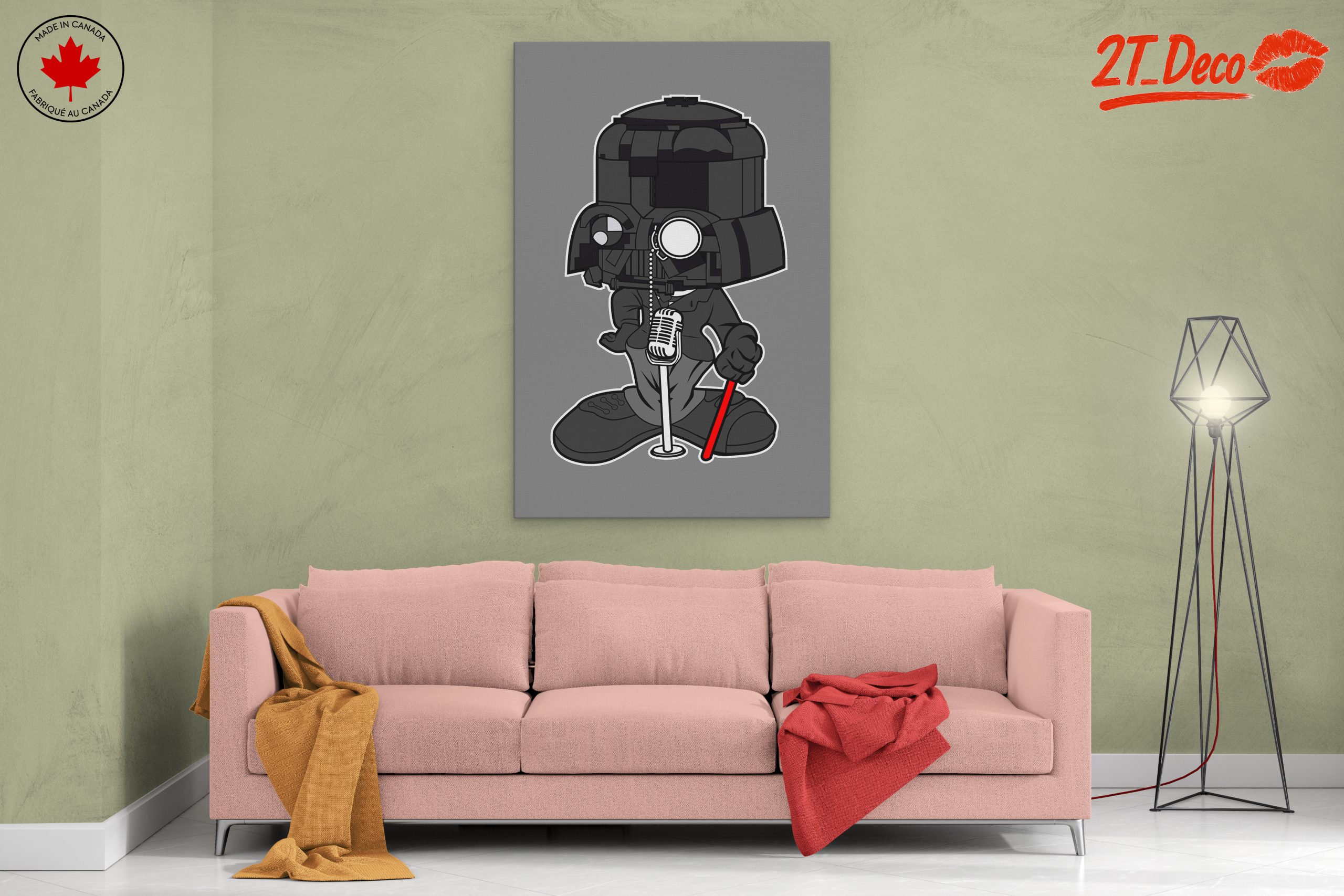 Pop Culture Character with Microphone - Image 2