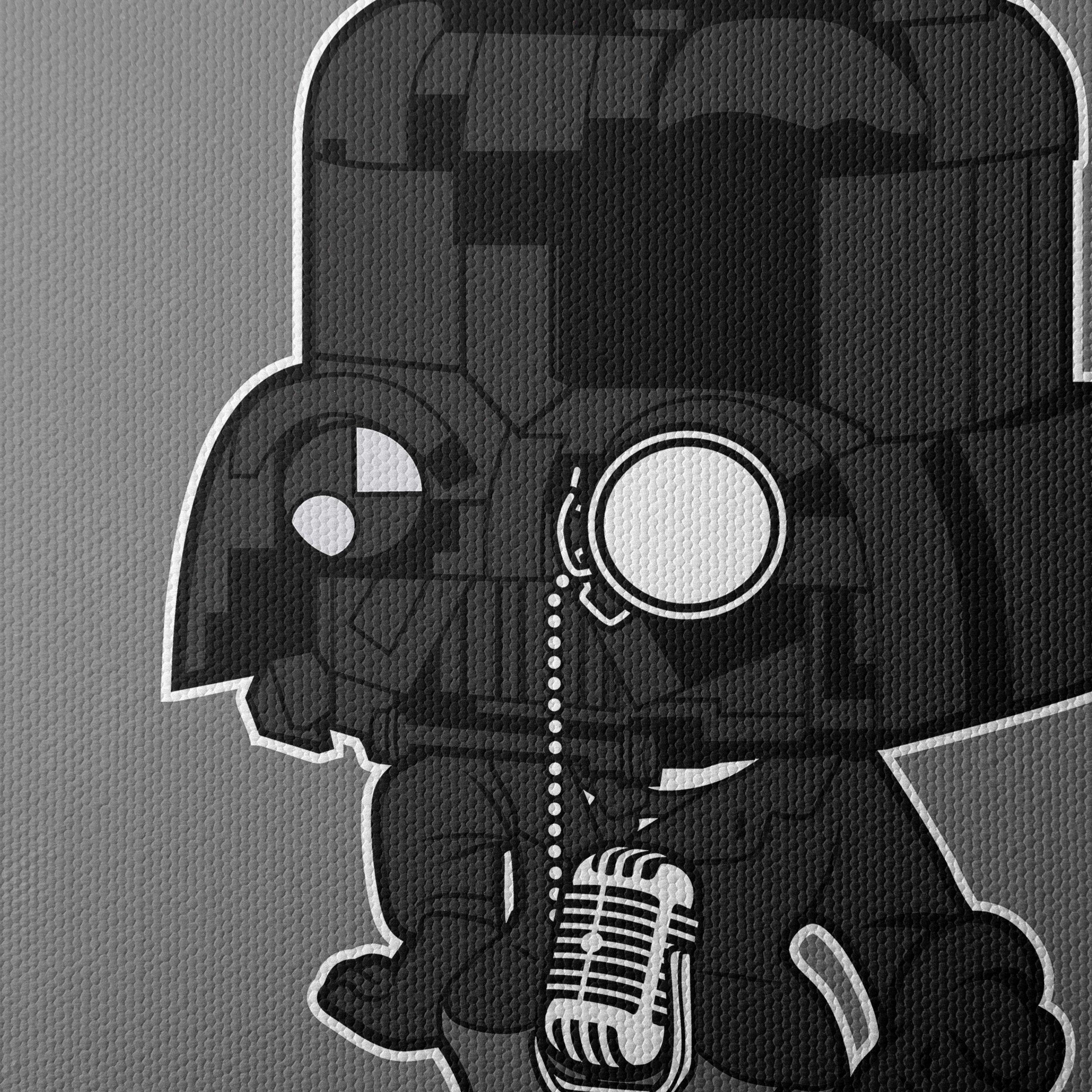Pop Culture Character with Microphone - Image 4