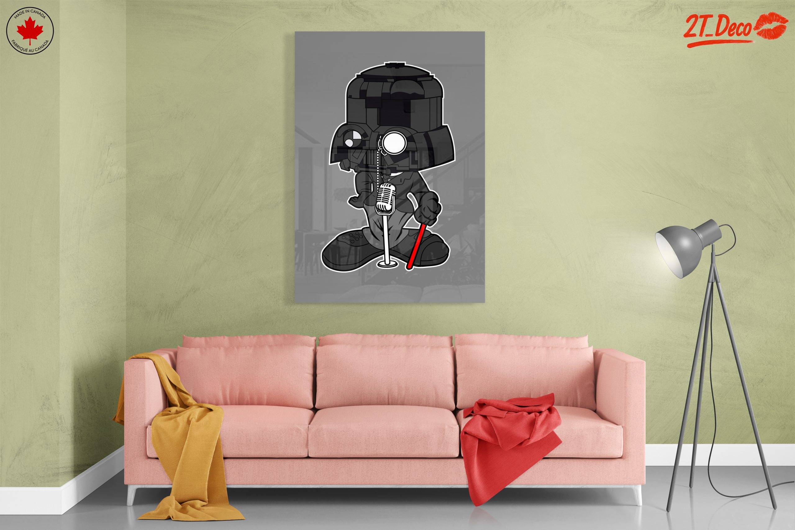 Pop Culture Character with Microphone - Image 7