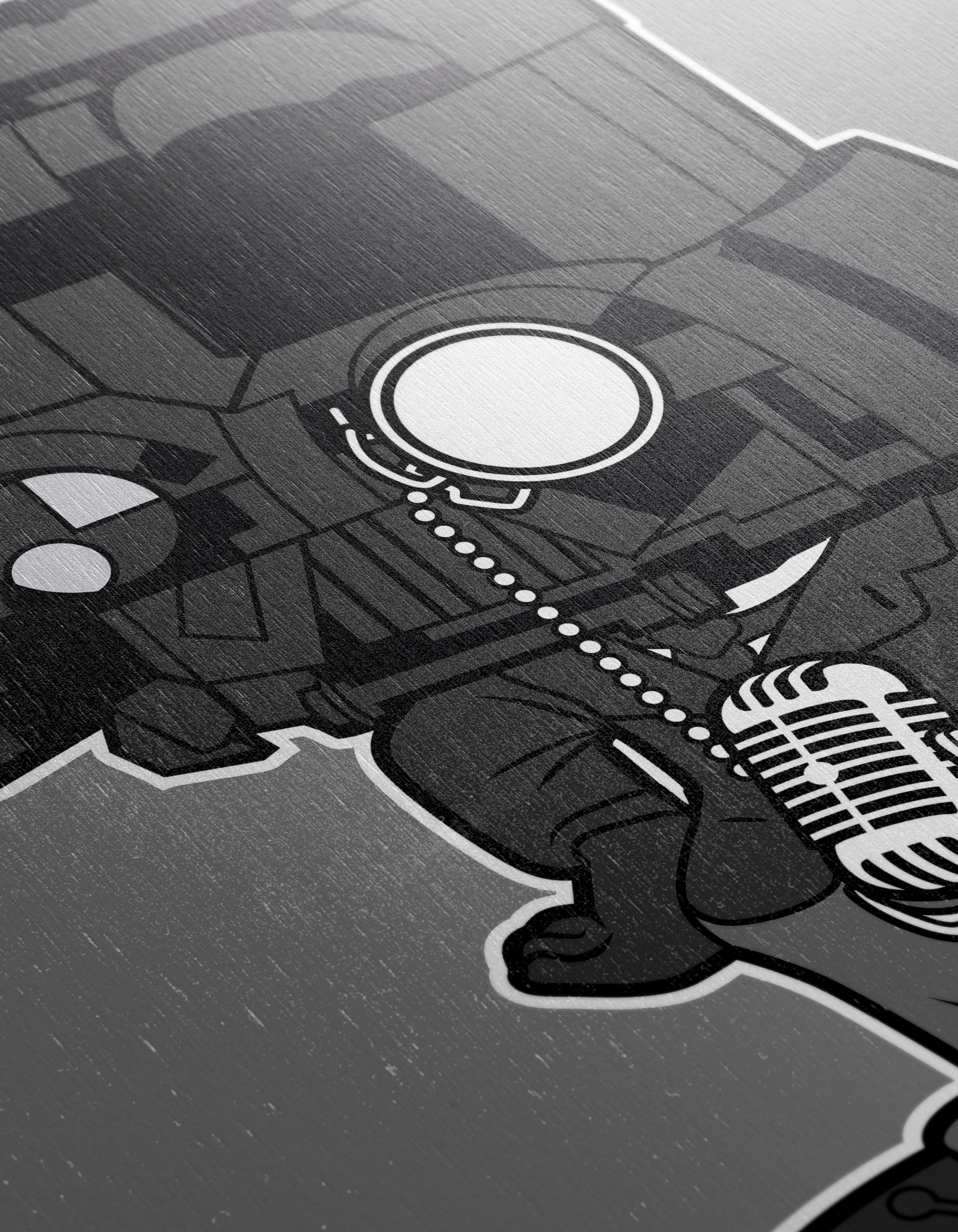 Pop Culture Character with Microphone - Image 12