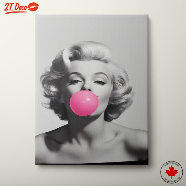 Marilyn Monroe Bubblegum Pop Art