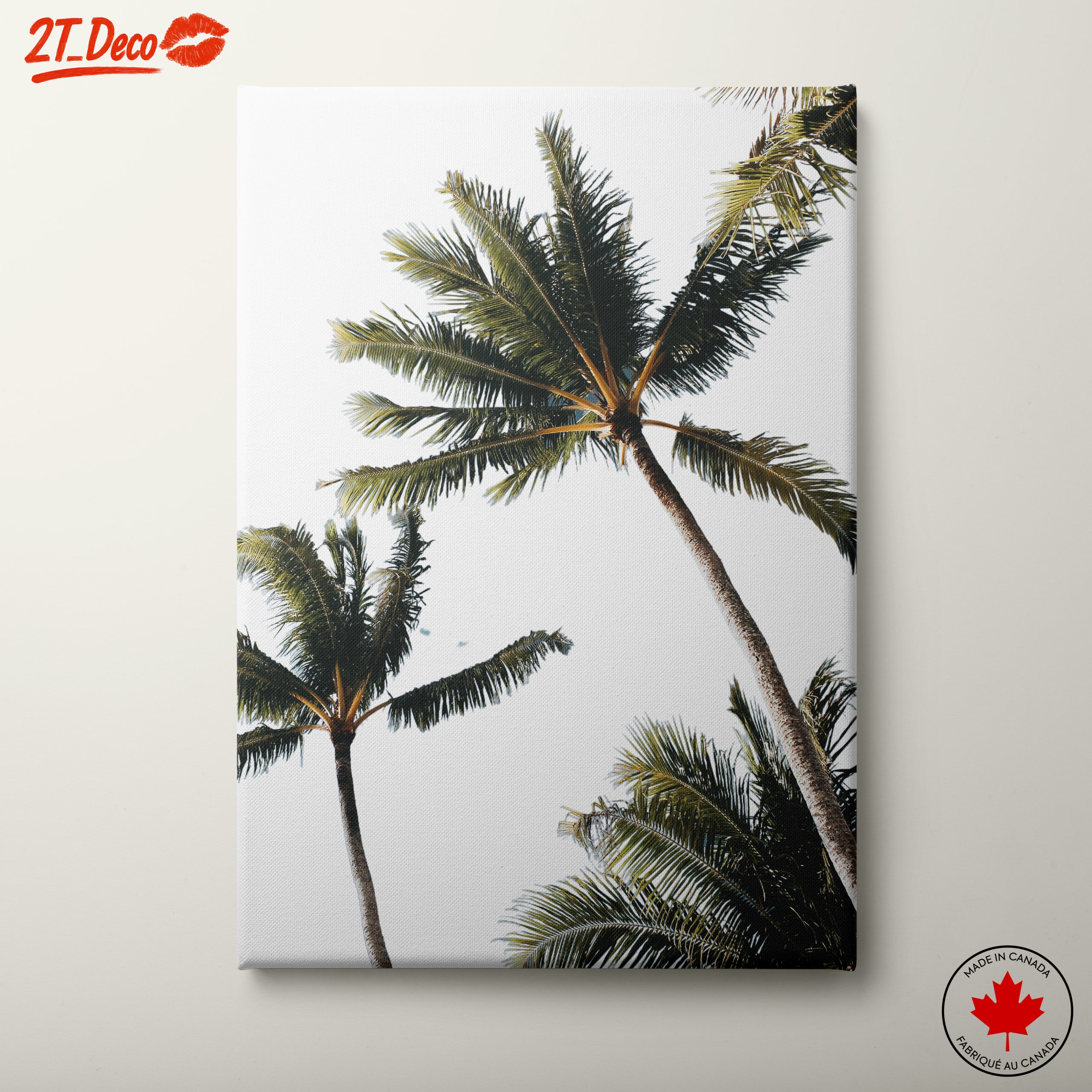 Tropical Palm Tree Art
