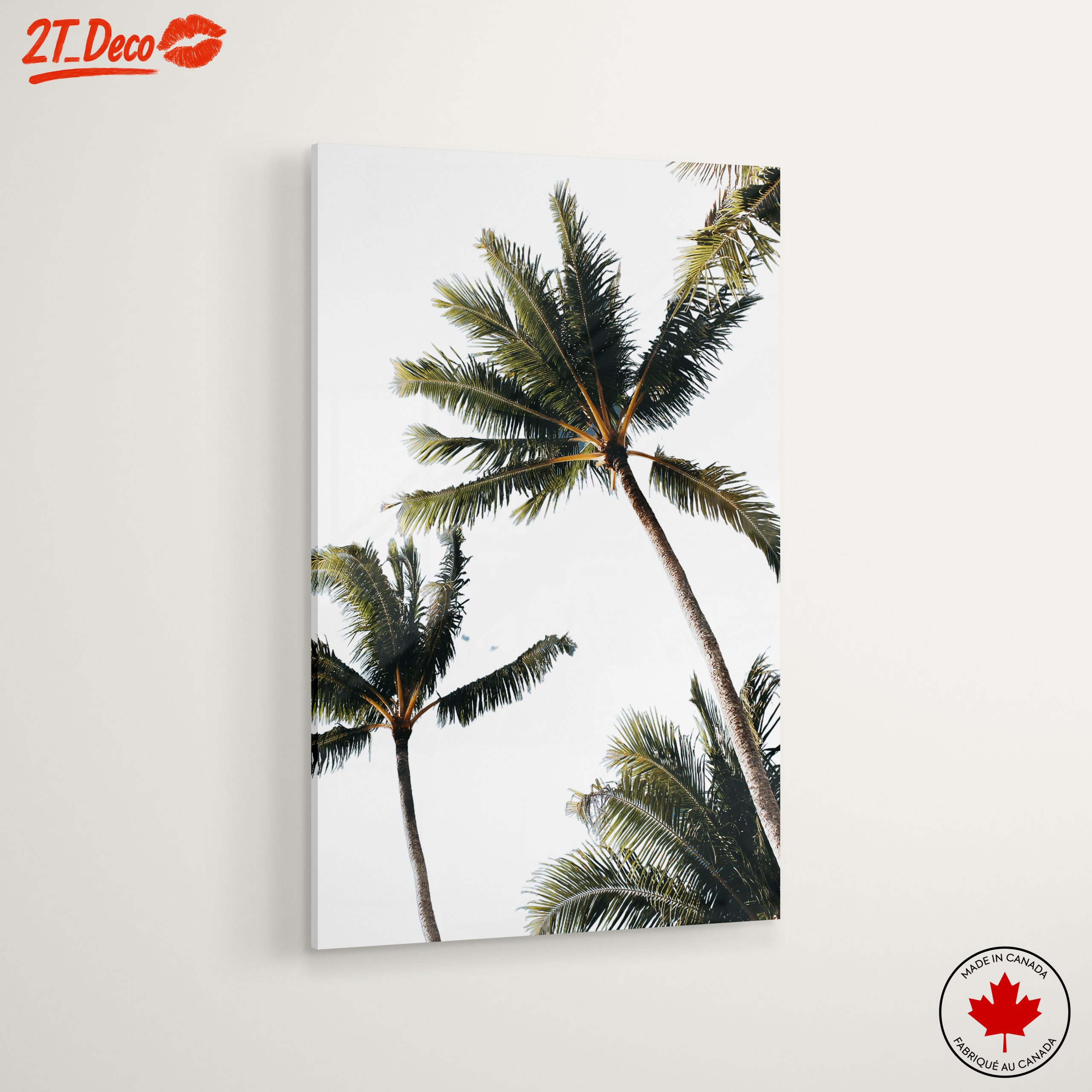 Tropical Palm Tree Art - Image 6