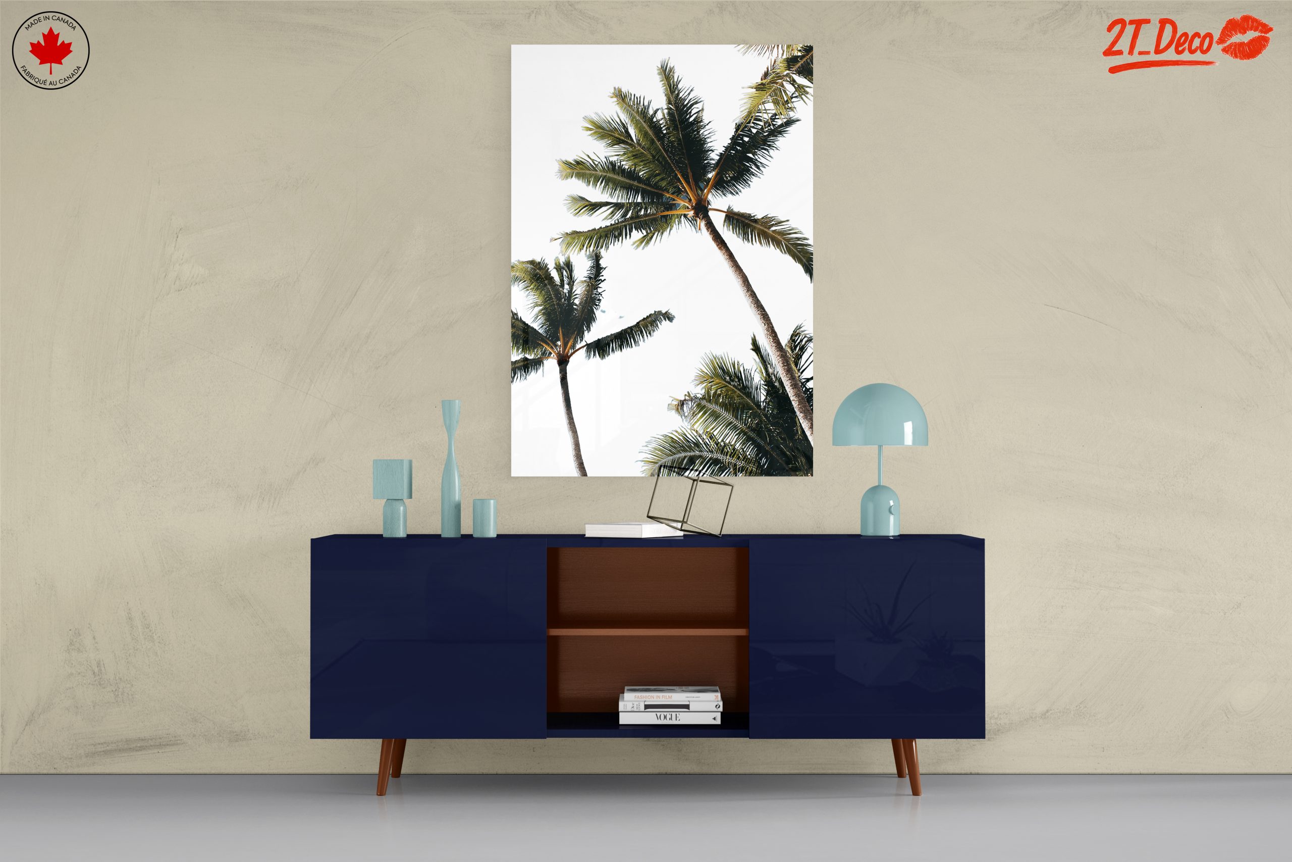 Tropical Palm Tree Art - Image 8