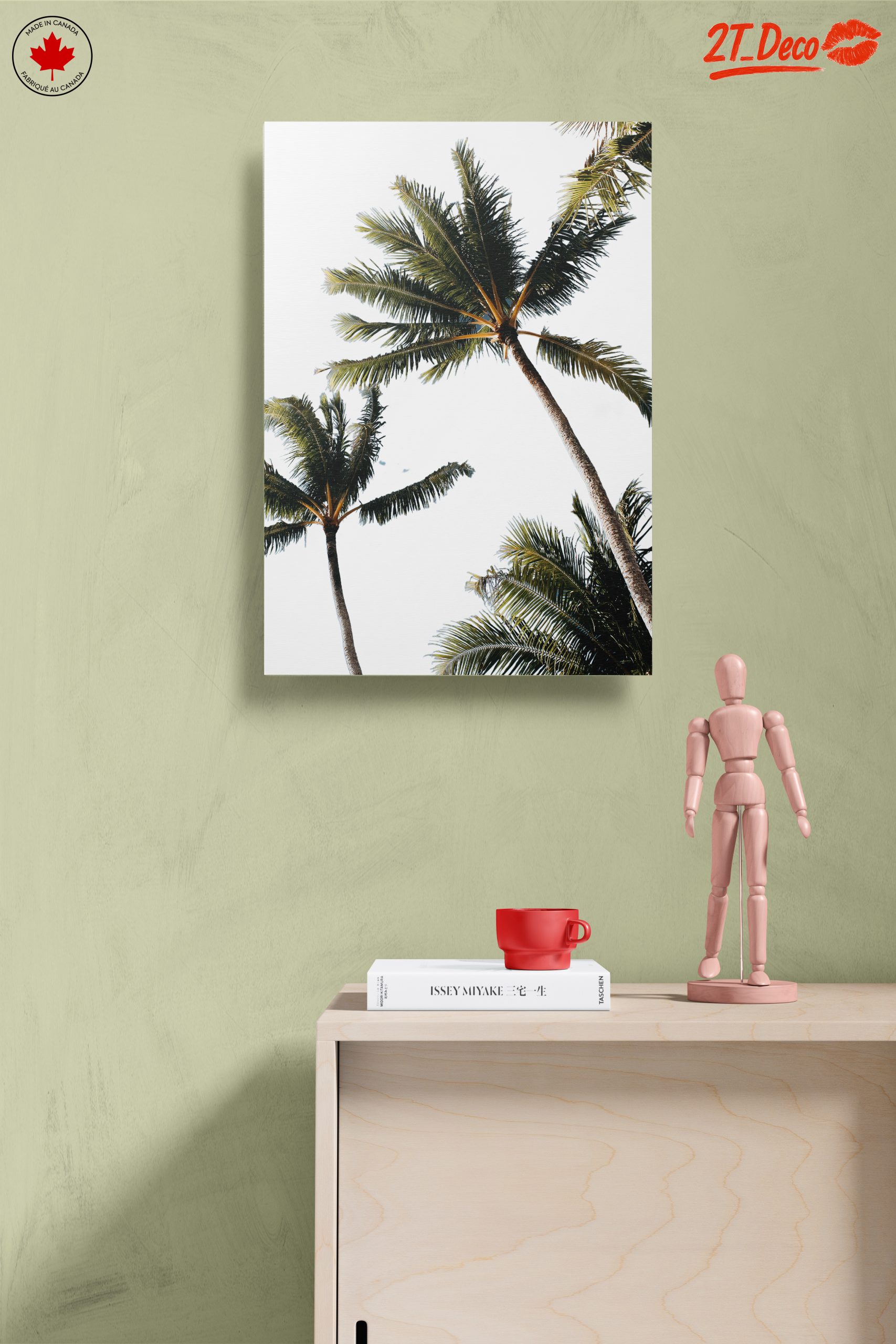 Tropical Palm Tree Art - Image 14