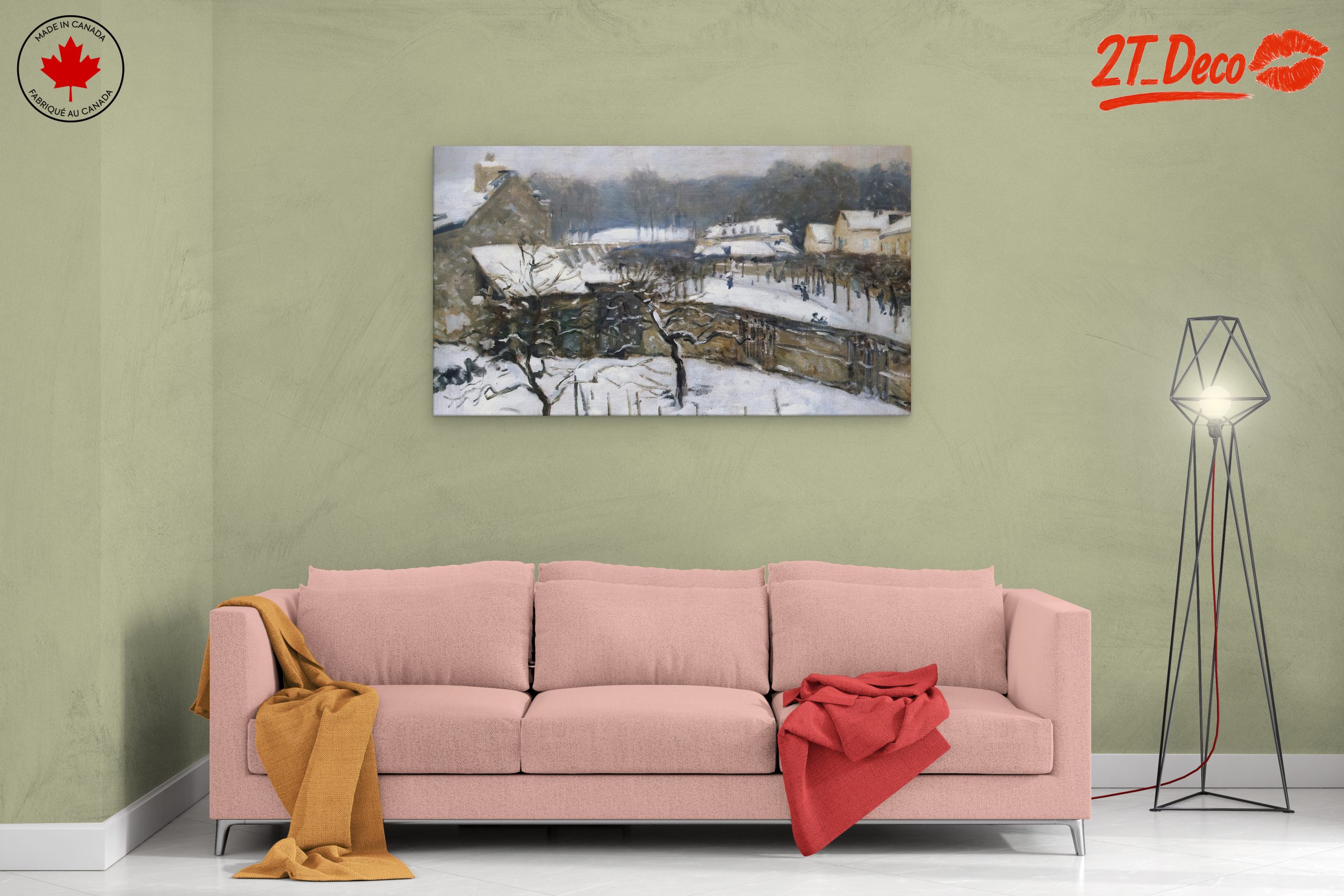 Winter Landscape in Snowy Scene - Image 2
