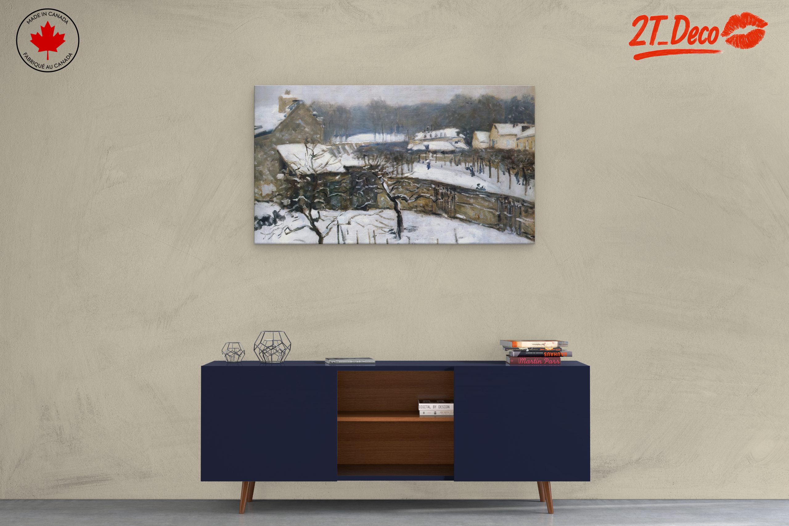 Winter Landscape in Snowy Scene - Image 3