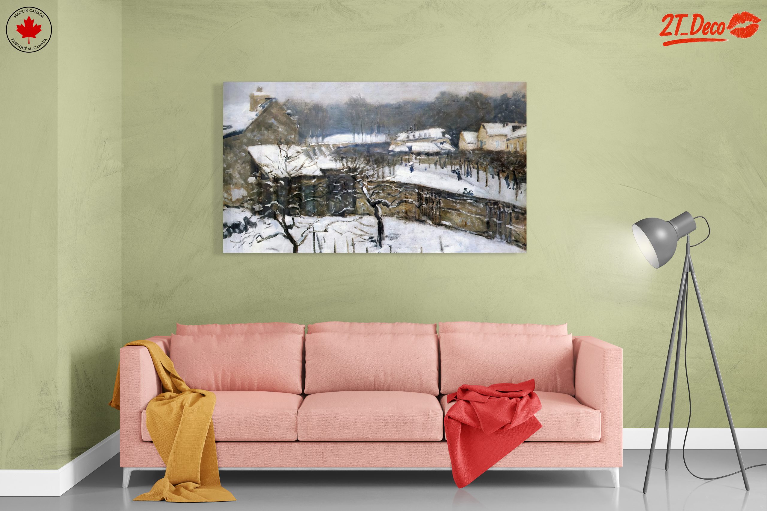 Winter Landscape in Snowy Scene - Image 7