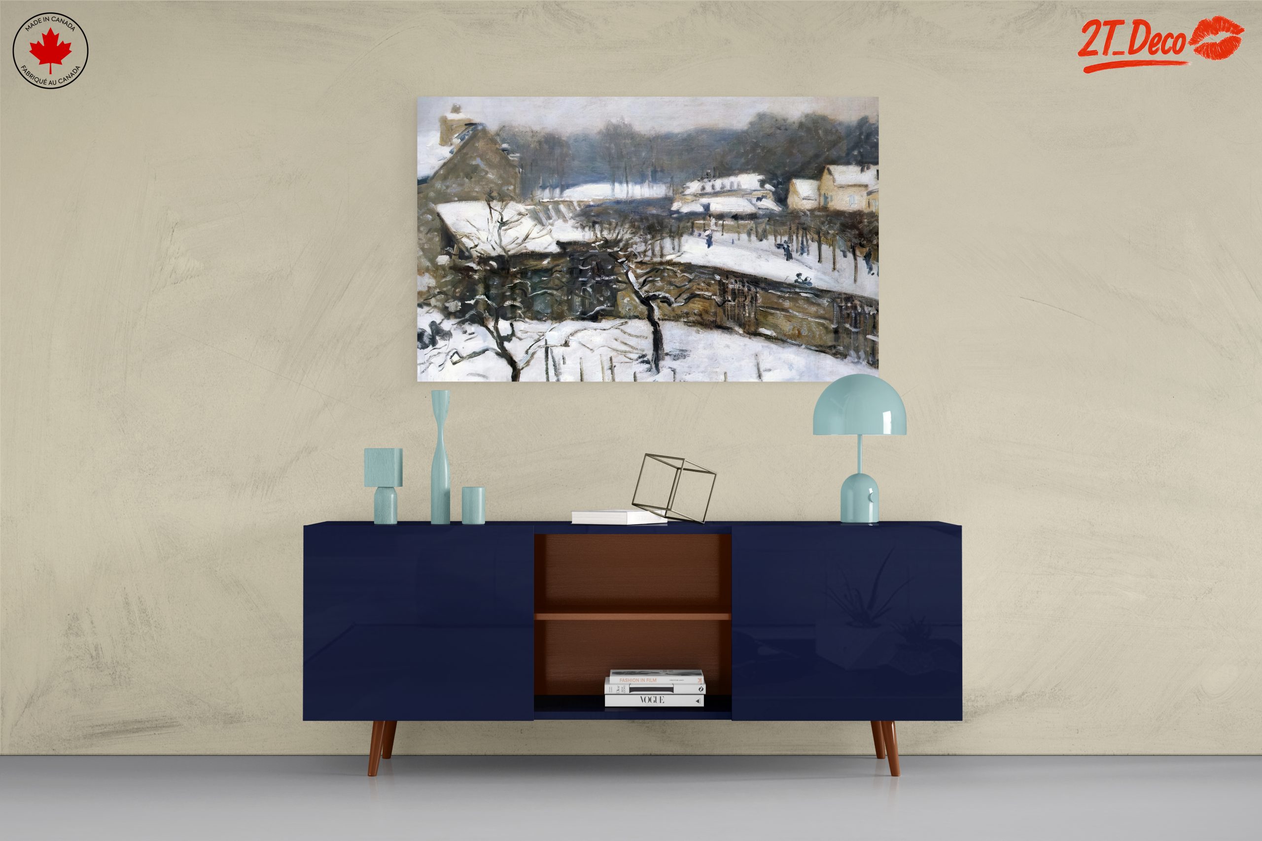 Winter Landscape in Snowy Scene - Image 8