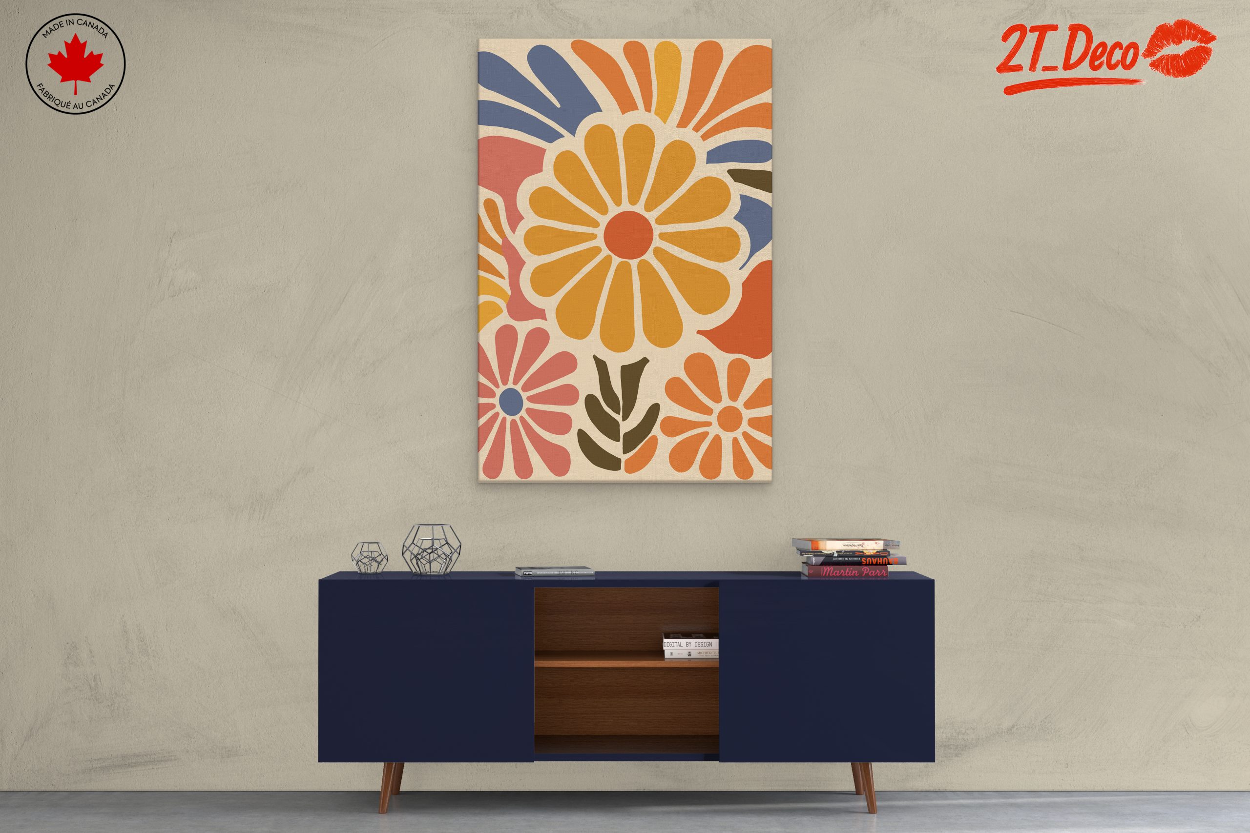 Abstract Floral Shapes for Modern Spaces - Image 3