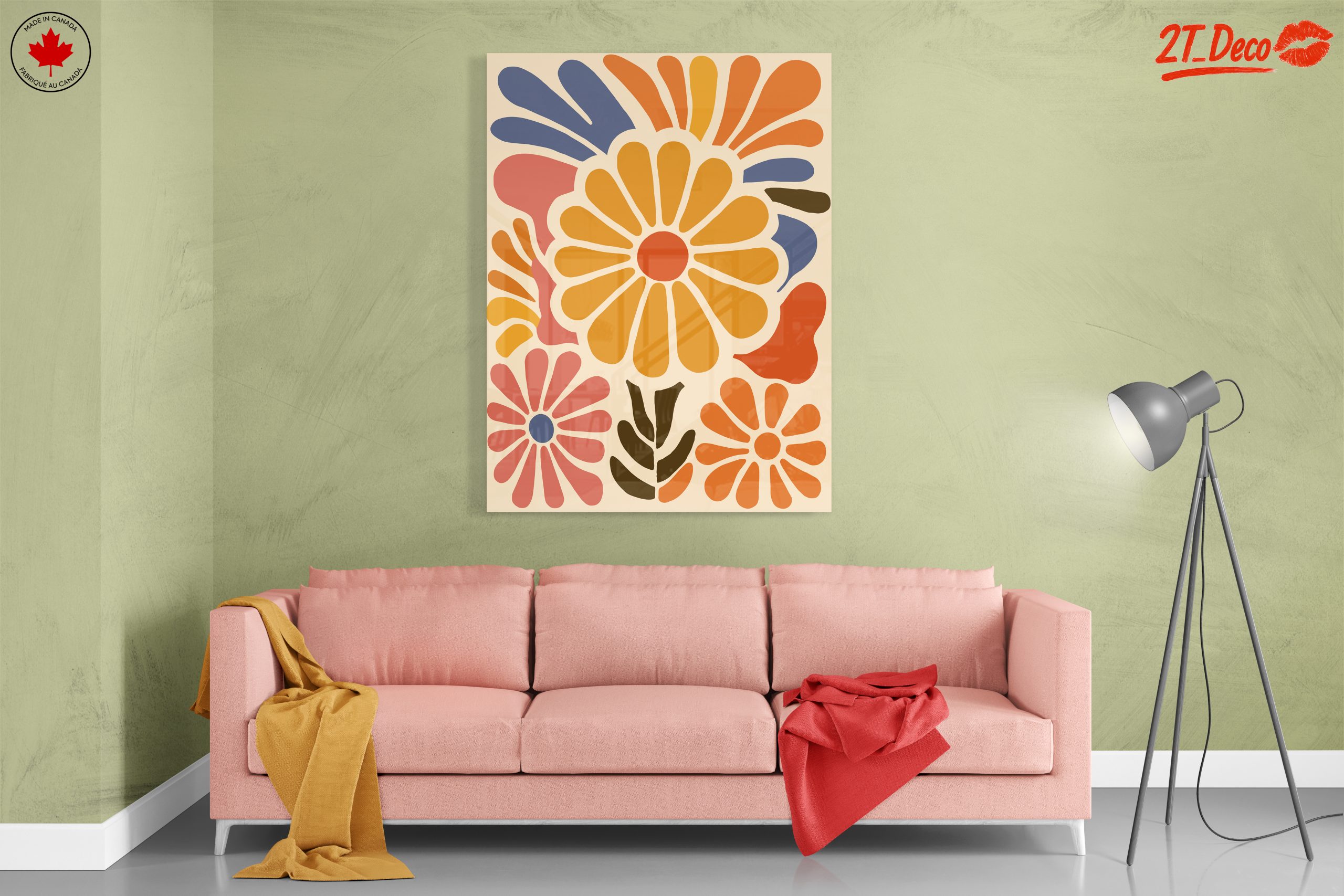 Abstract Floral Shapes for Modern Spaces - Image 7