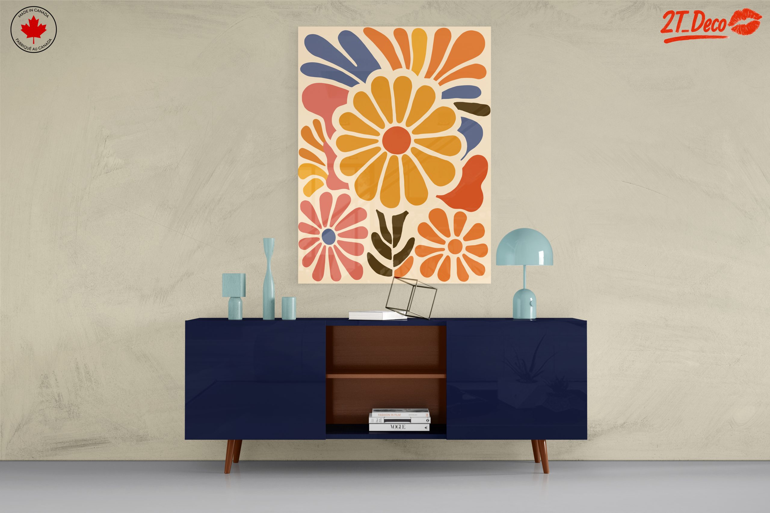 Abstract Floral Shapes for Modern Spaces - Image 8