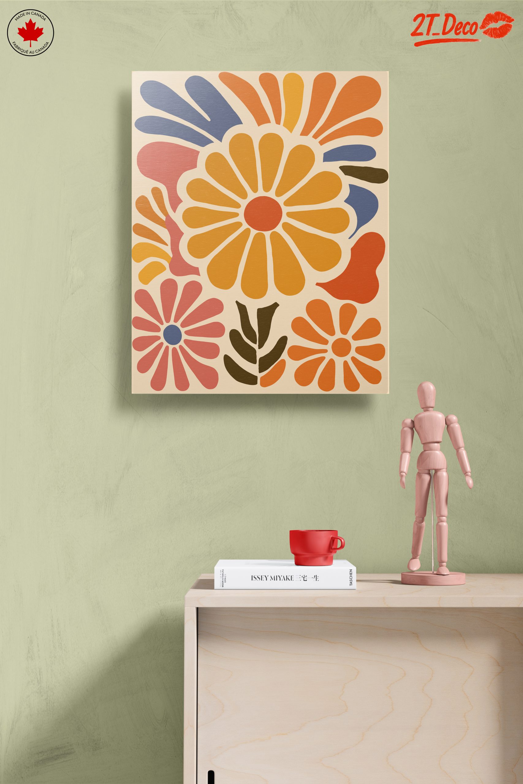 Abstract Floral Shapes for Modern Spaces - Image 14