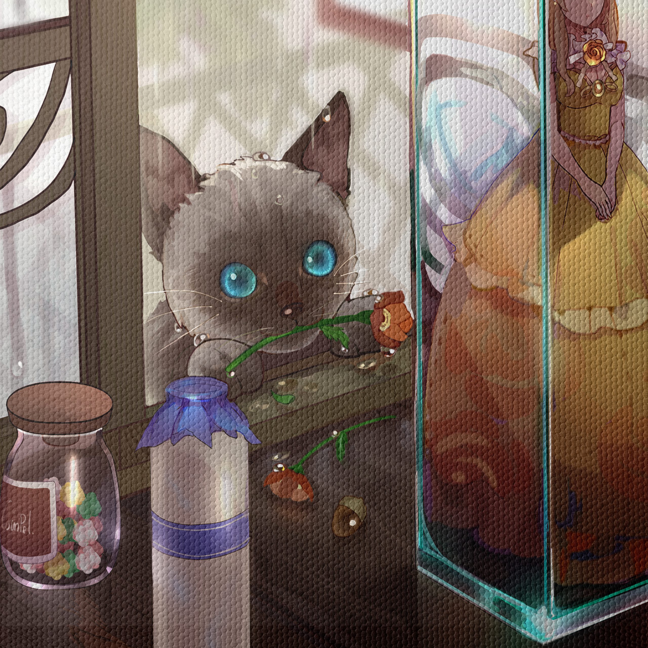 Anime Artwork Featuring Magical Girl - Image 4