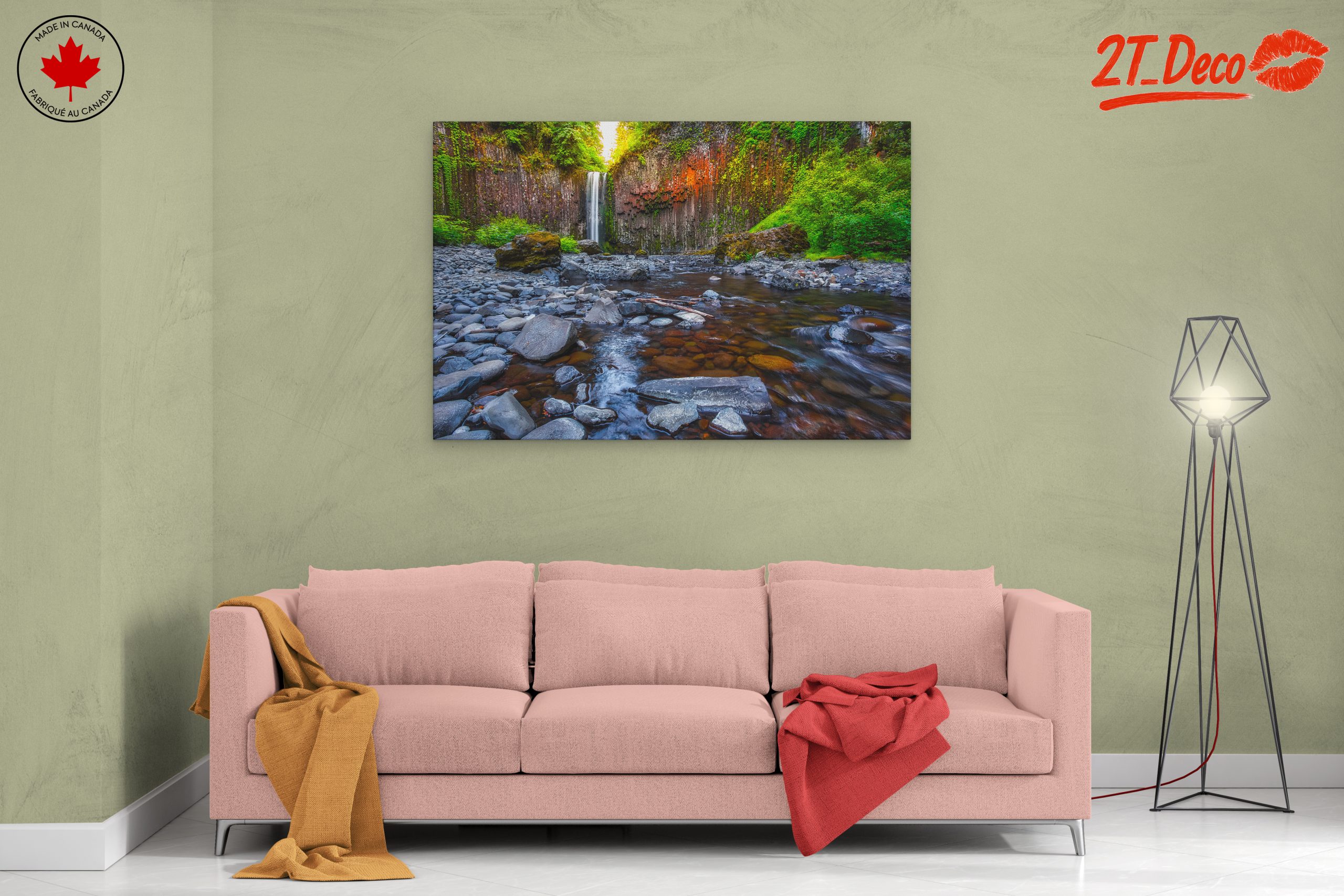 Stunning Waterfall in Serene Nature - Image 2