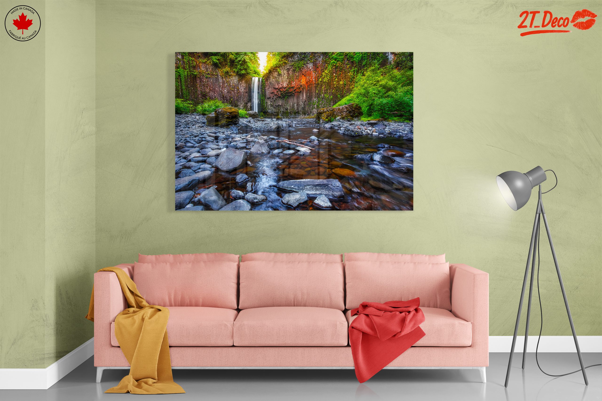 Stunning Waterfall in Serene Nature - Image 7