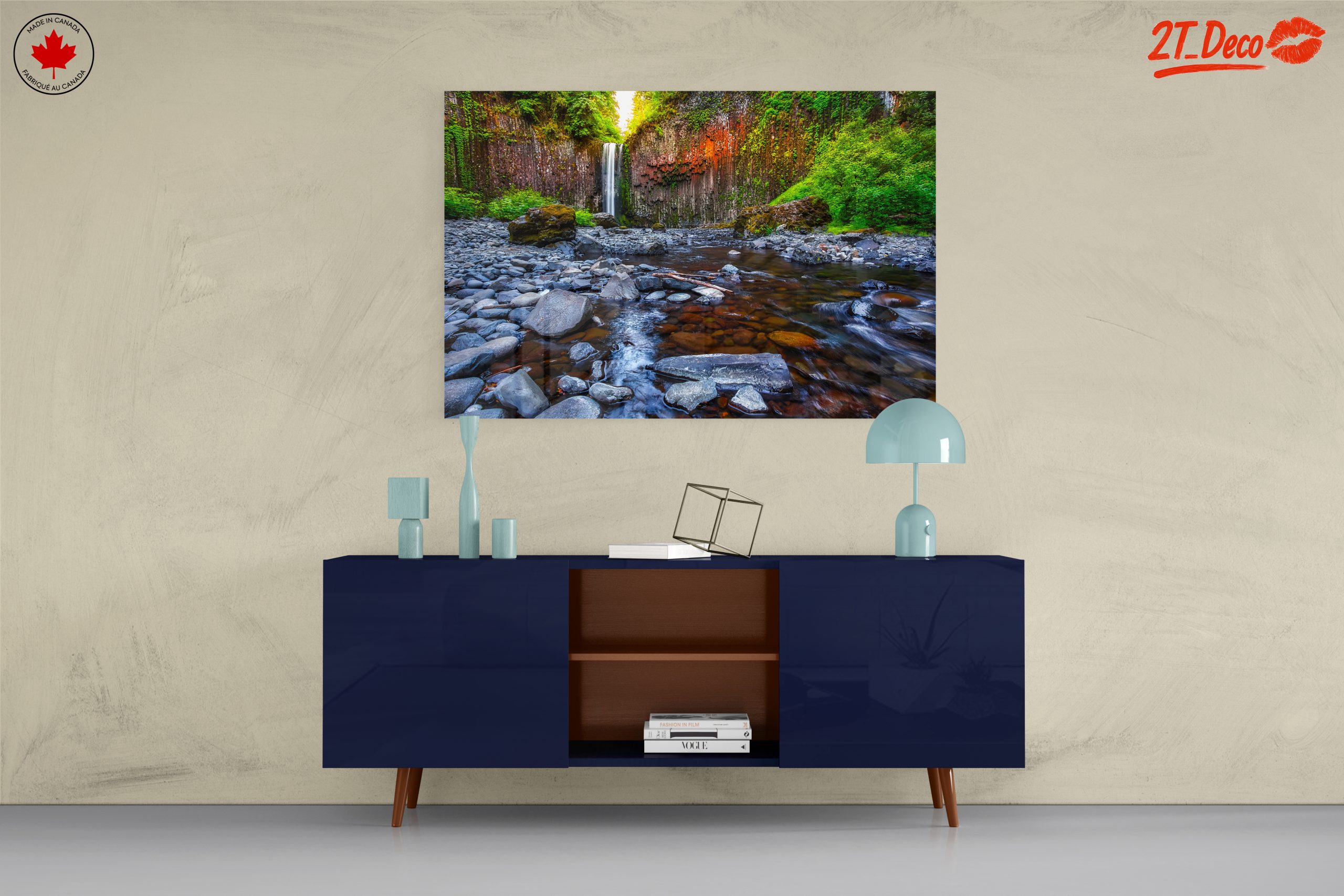 Stunning Waterfall in Serene Nature - Image 8