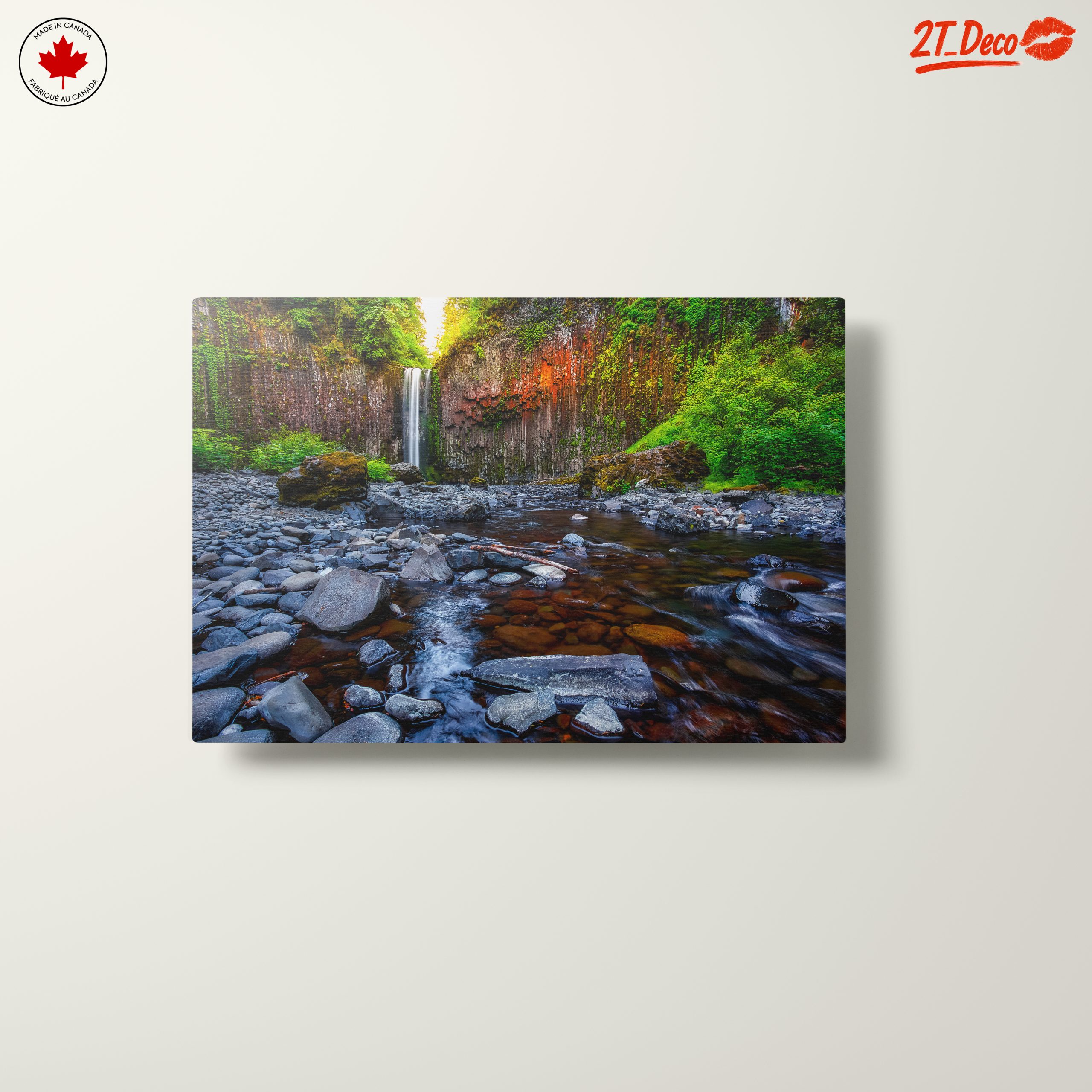 Stunning Waterfall in Serene Nature - Image 10