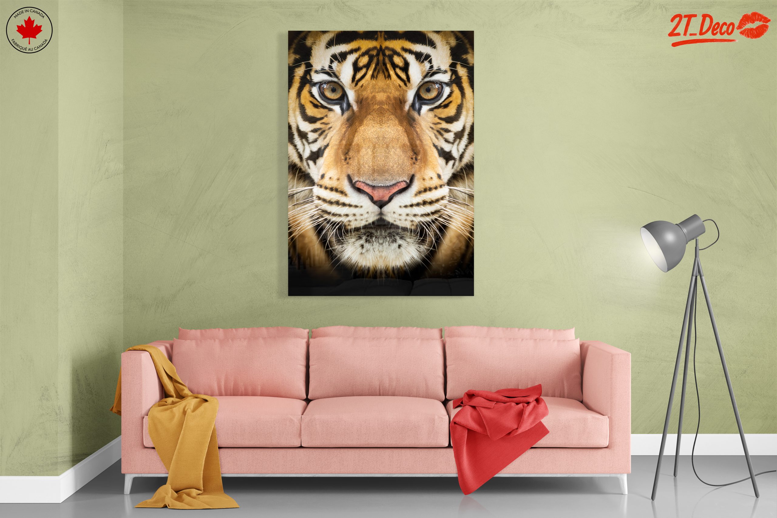 Stunning Tiger Wall Art 2 - Image 7