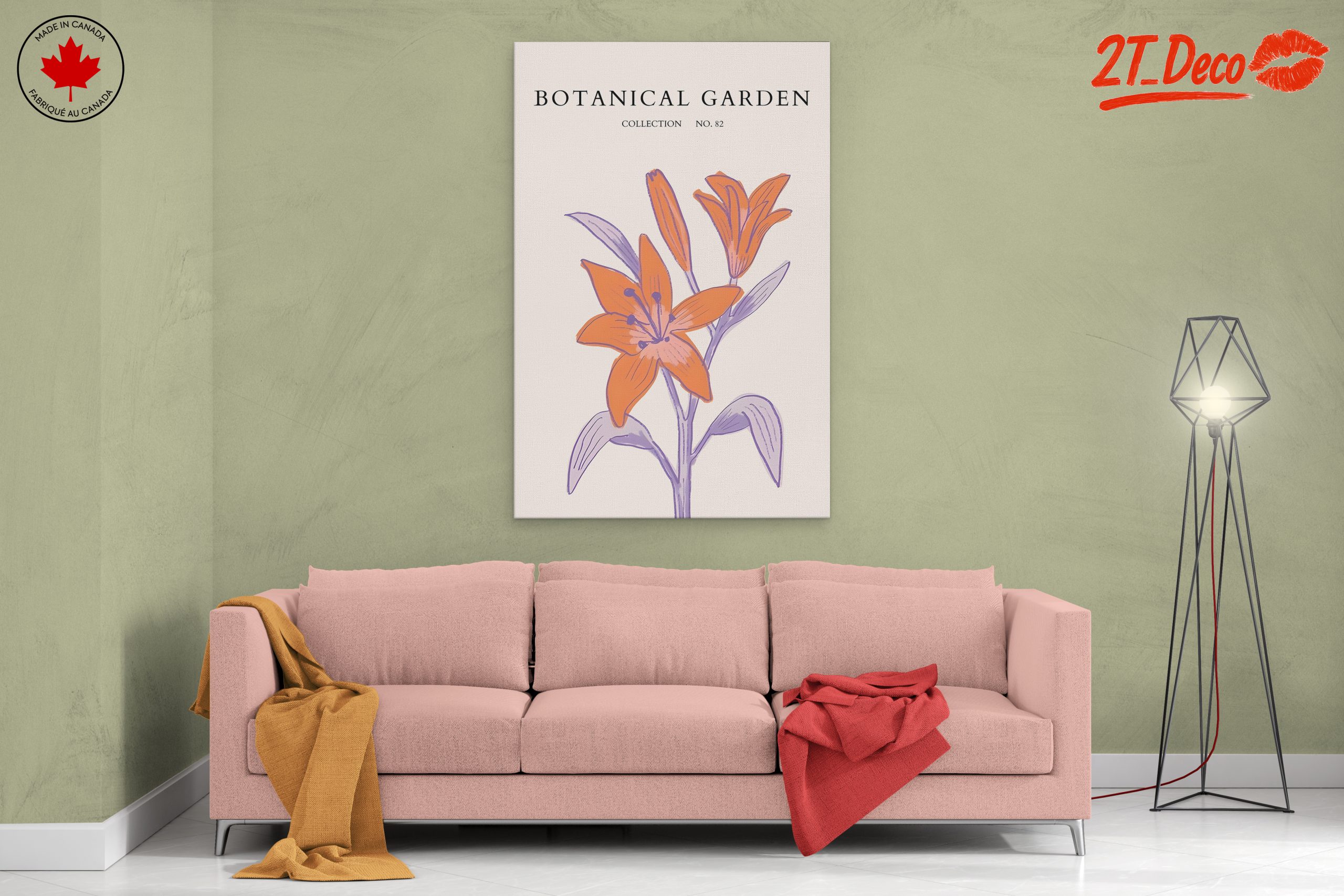 Botanical Garden Flower Art - Image 2