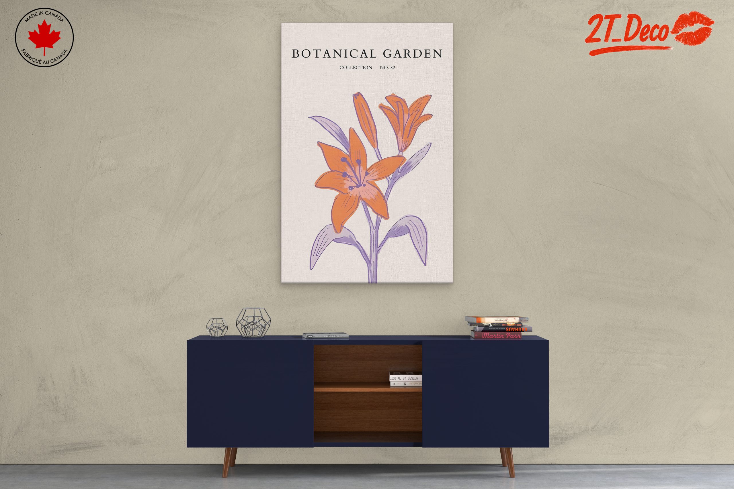 Botanical Garden Flower Art - Image 3