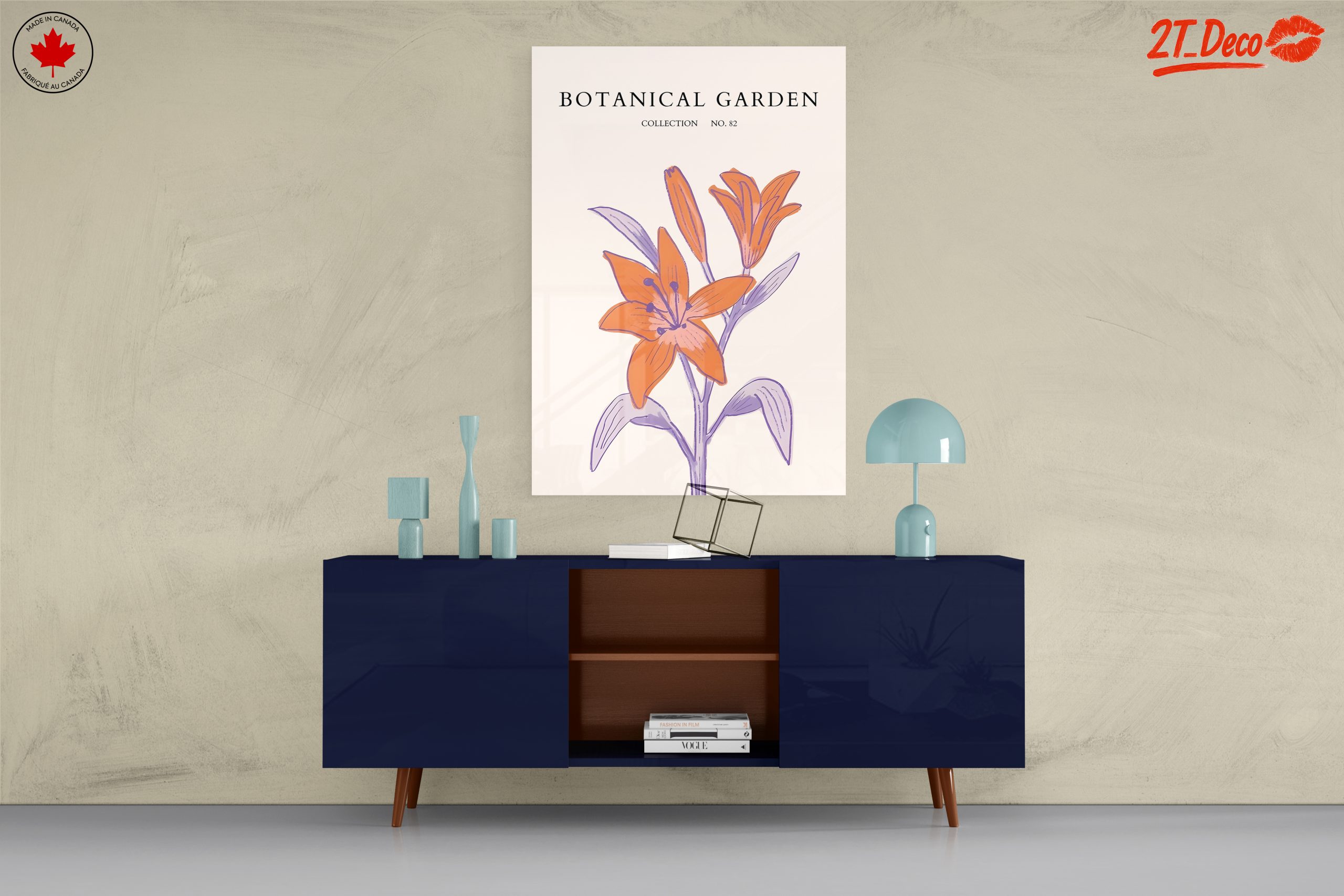 Botanical Garden Flower Art - Image 8
