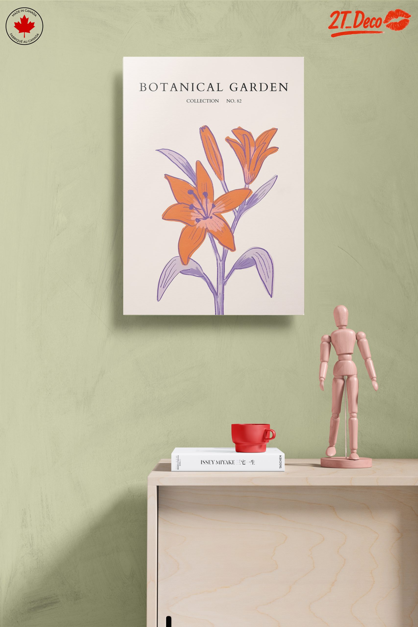 Botanical Garden Flower Art - Image 14