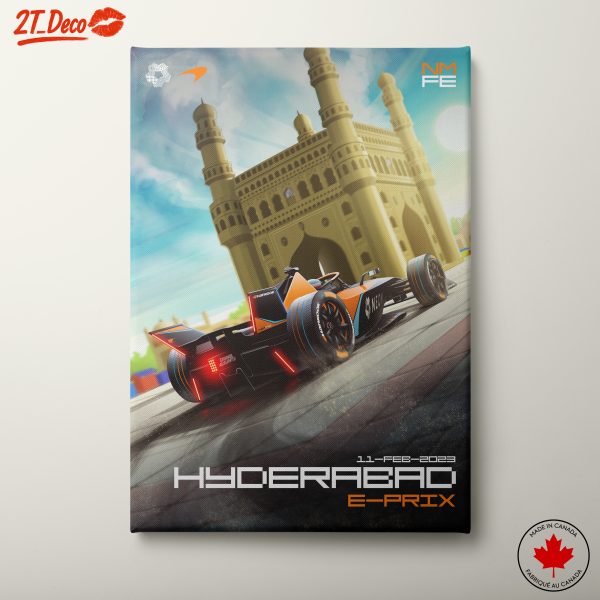 Dynamic Formula 1 Race in Hyderabad