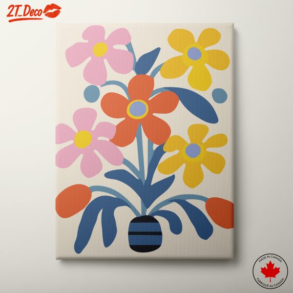 Colorful Botanical Abstract Art 3