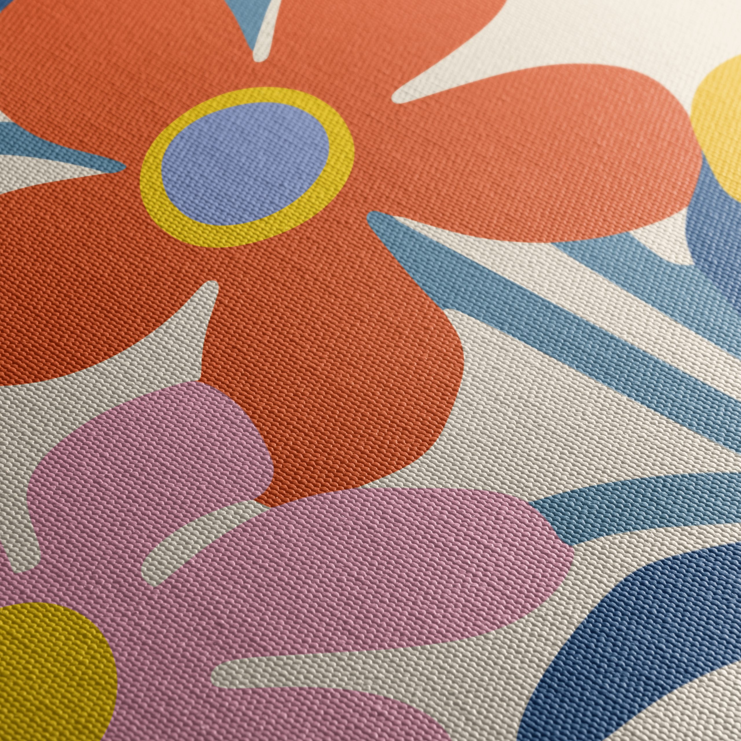 Colorful Botanical Abstract Art 3 - Image 5