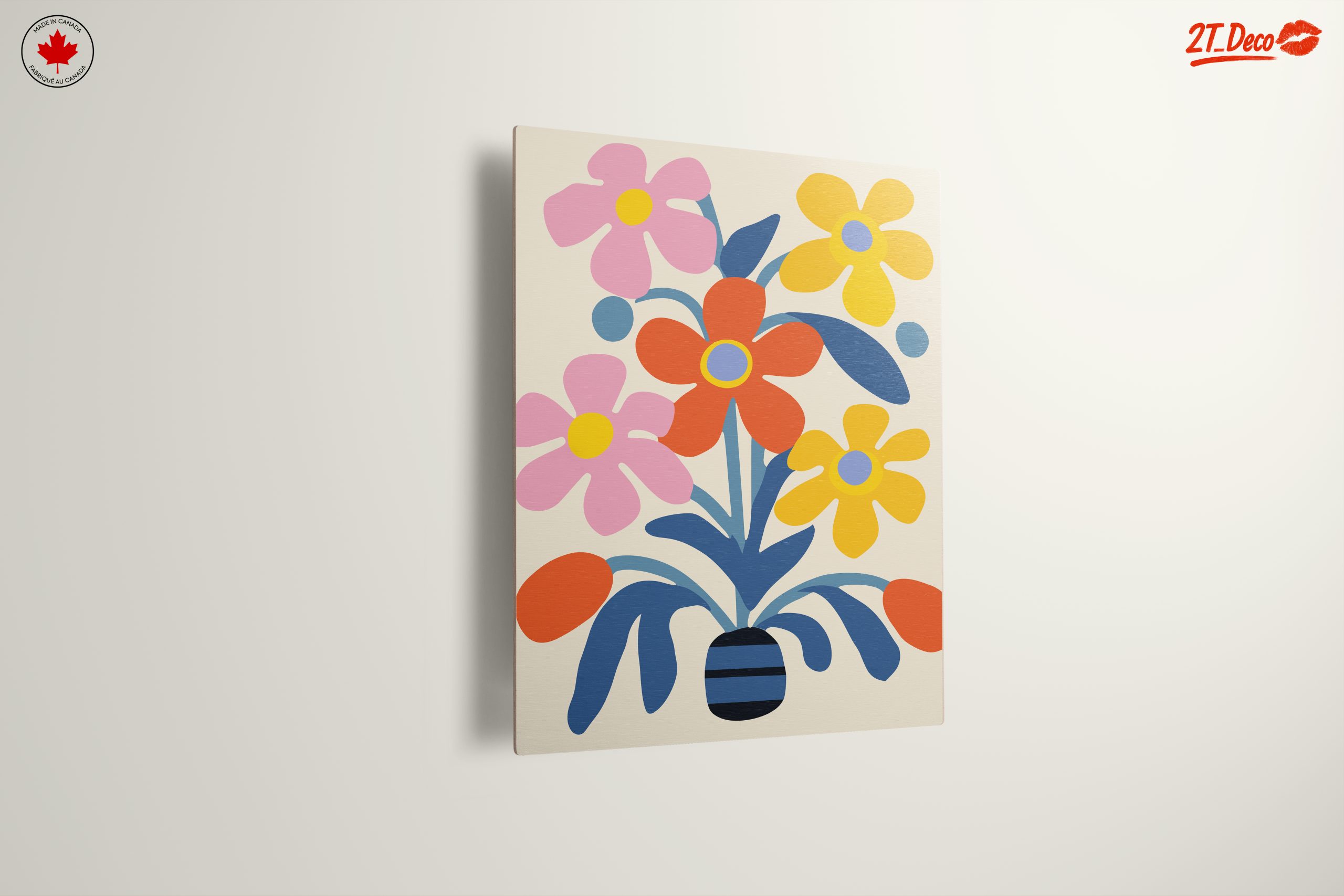 Colorful Botanical Abstract Art 3 - Image 13