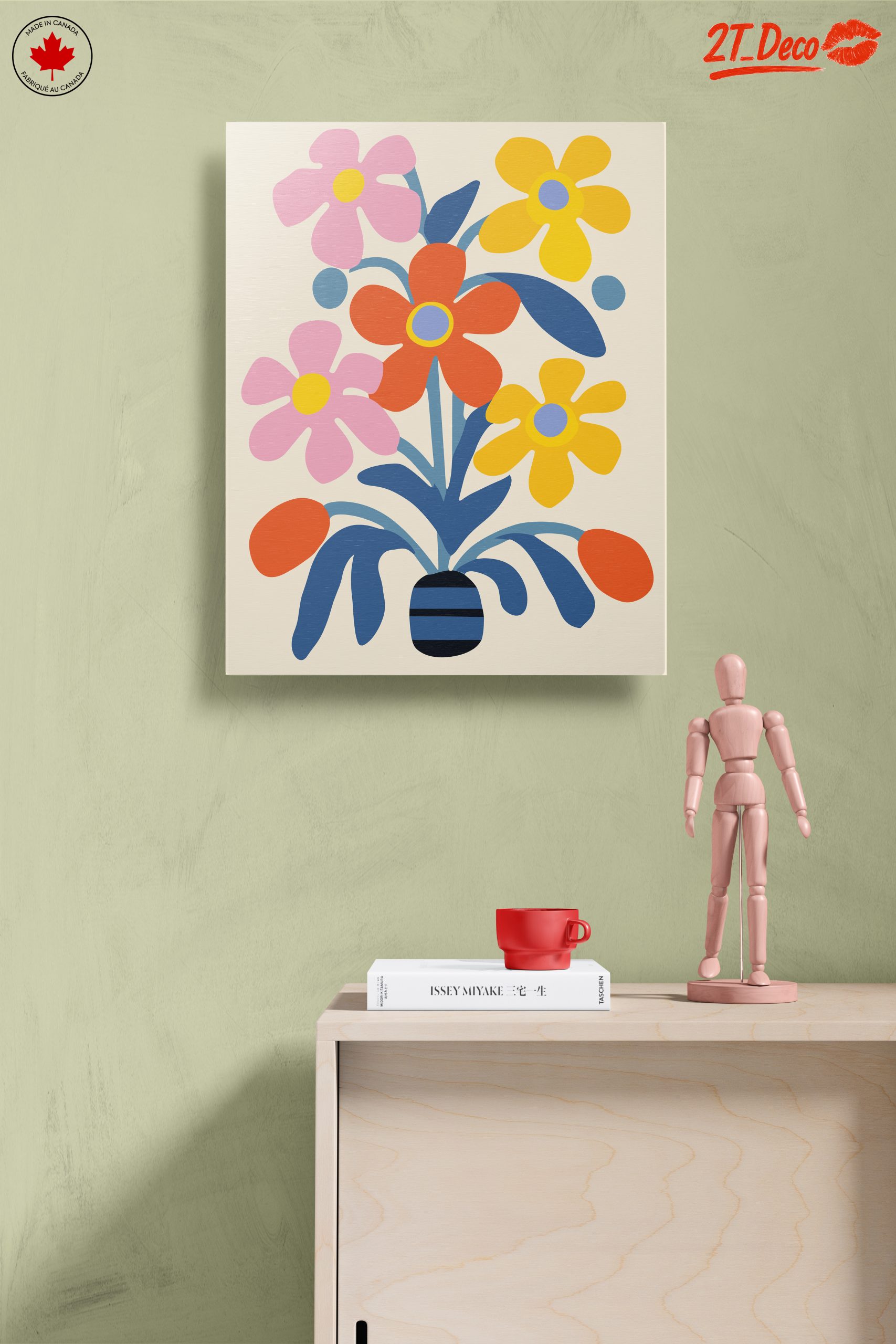 Colorful Botanical Abstract Art 3 - Image 14