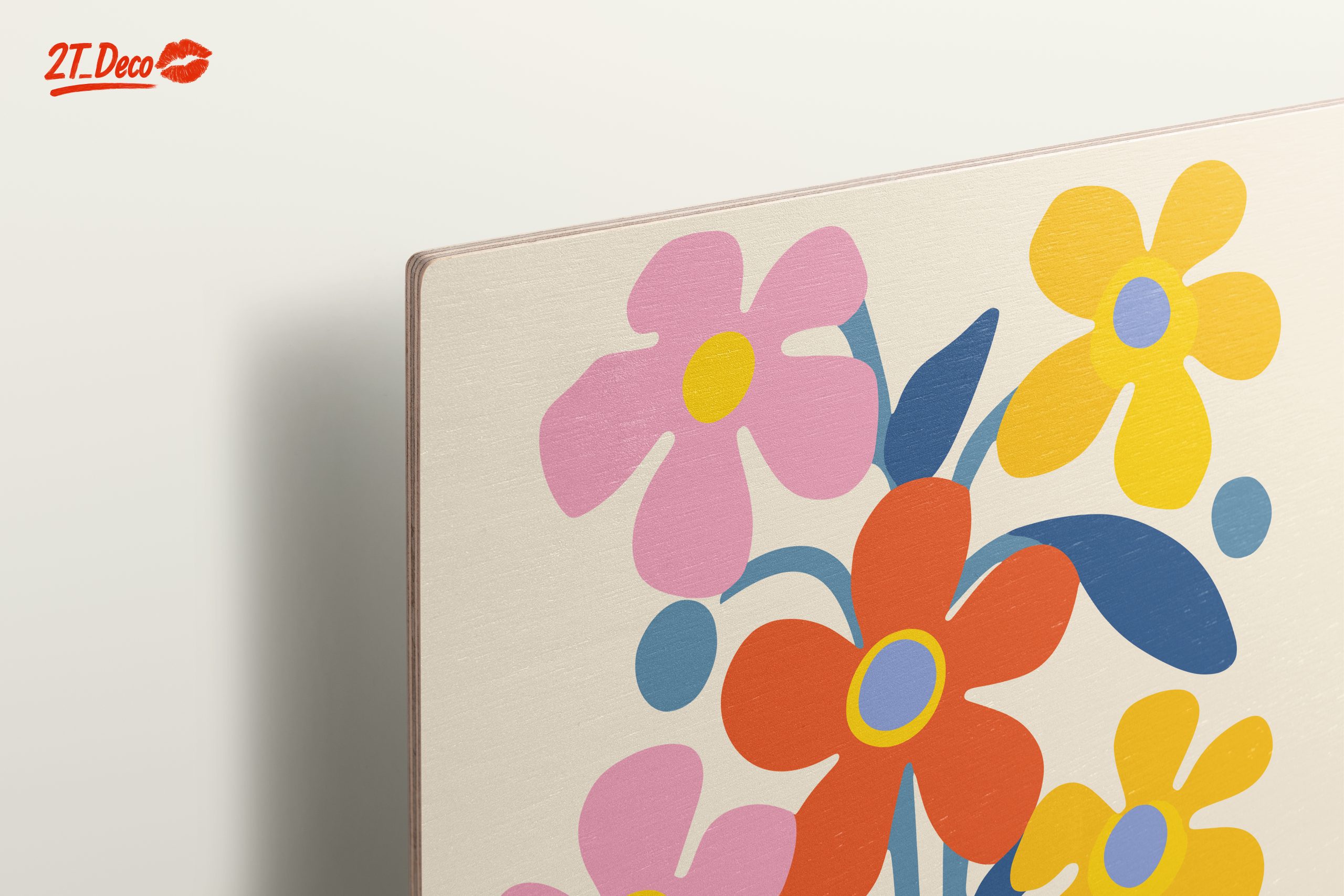 Colorful Botanical Abstract Art 3 - Image 15