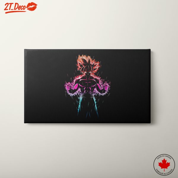 Dragon Ball Character Energy Explosion Art