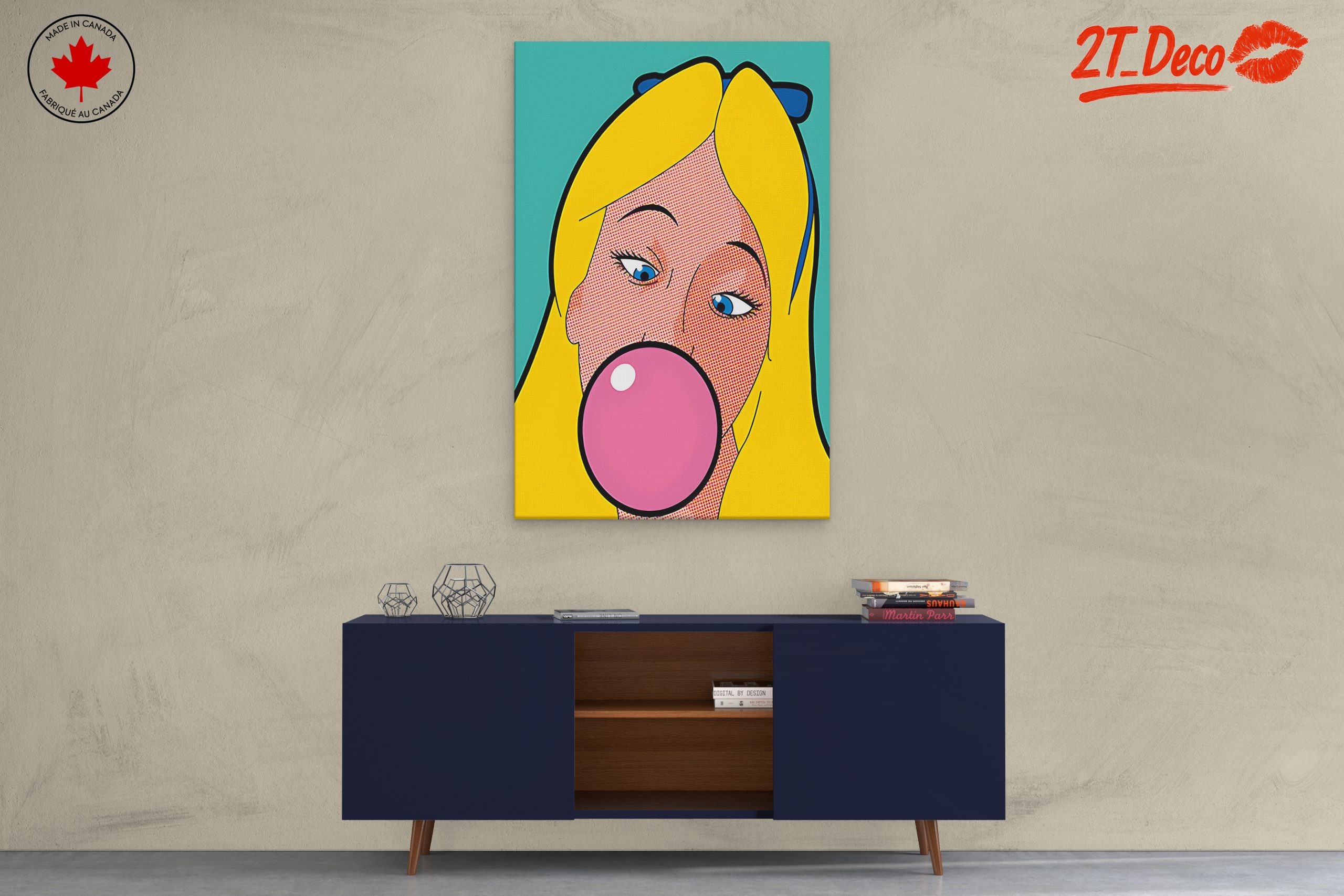 Vibrant Pop Art Illustration of a Character - Image 3