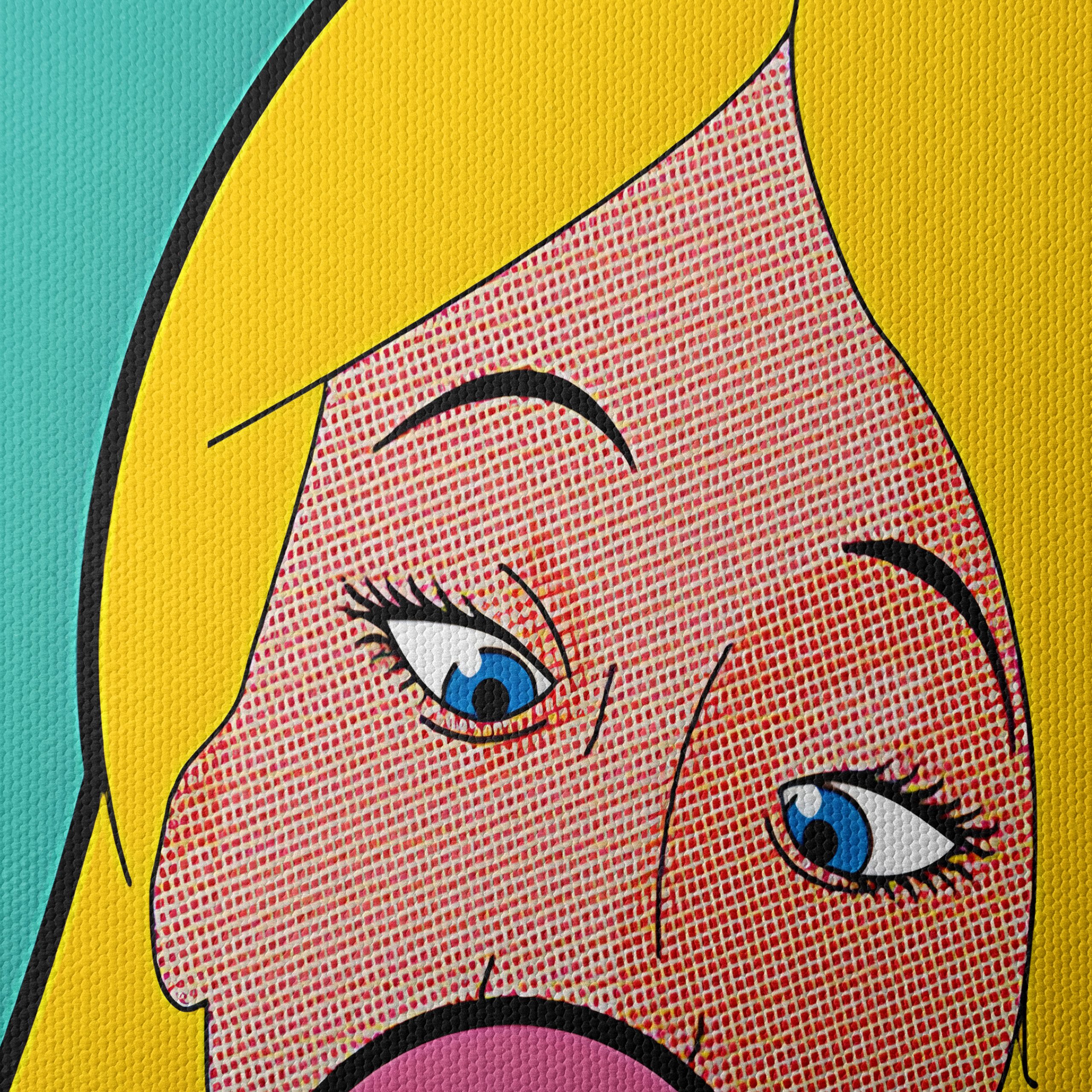 Vibrant Pop Art Illustration of a Character - Image 4
