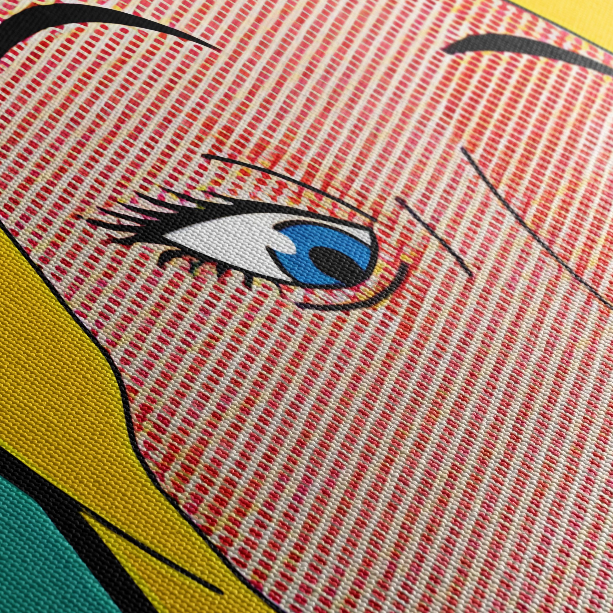 Vibrant Pop Art Illustration of a Character - Image 5