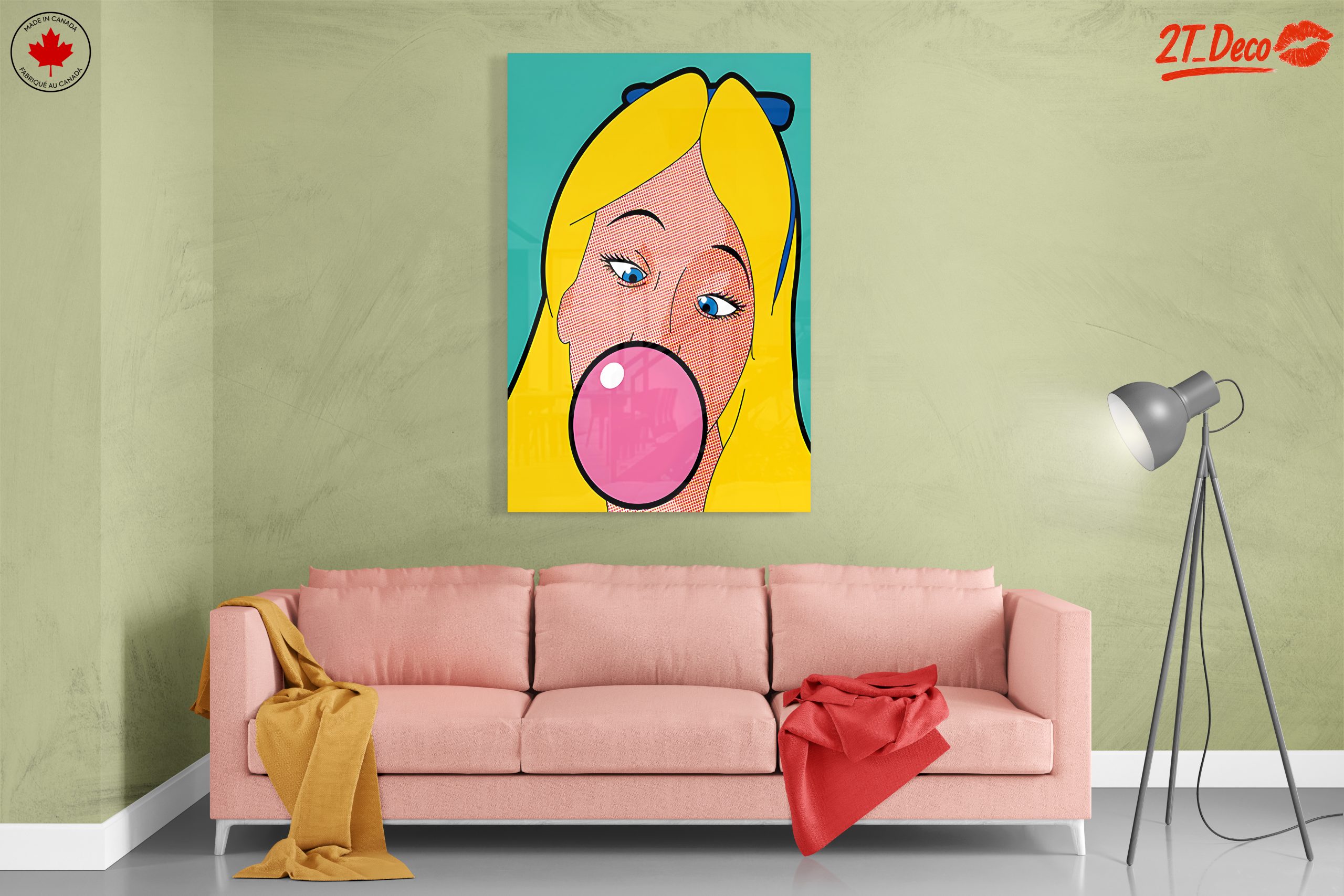 Vibrant Pop Art Illustration of a Character - Image 7