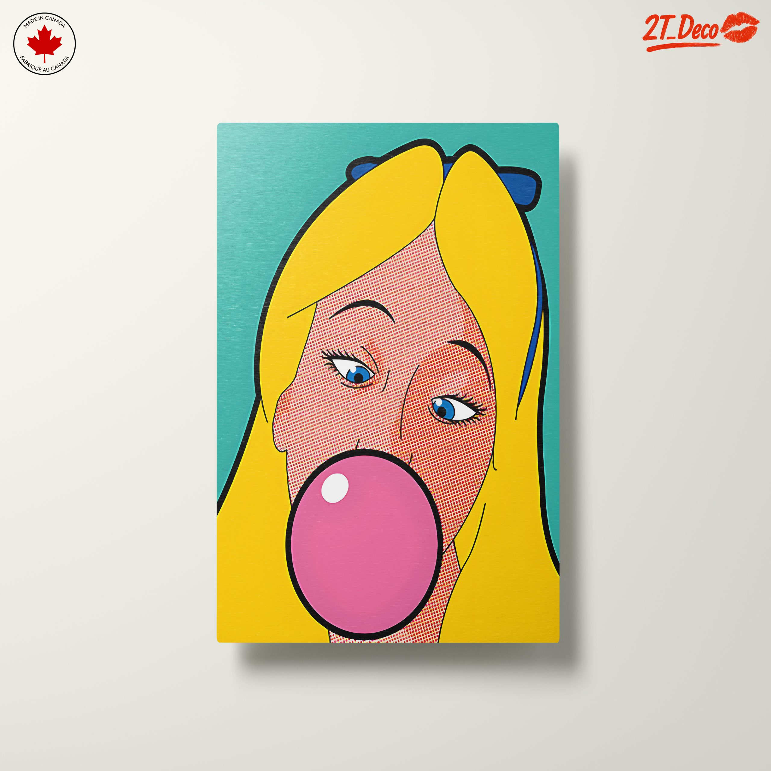 Vibrant Pop Art Illustration of a Character - Image 10