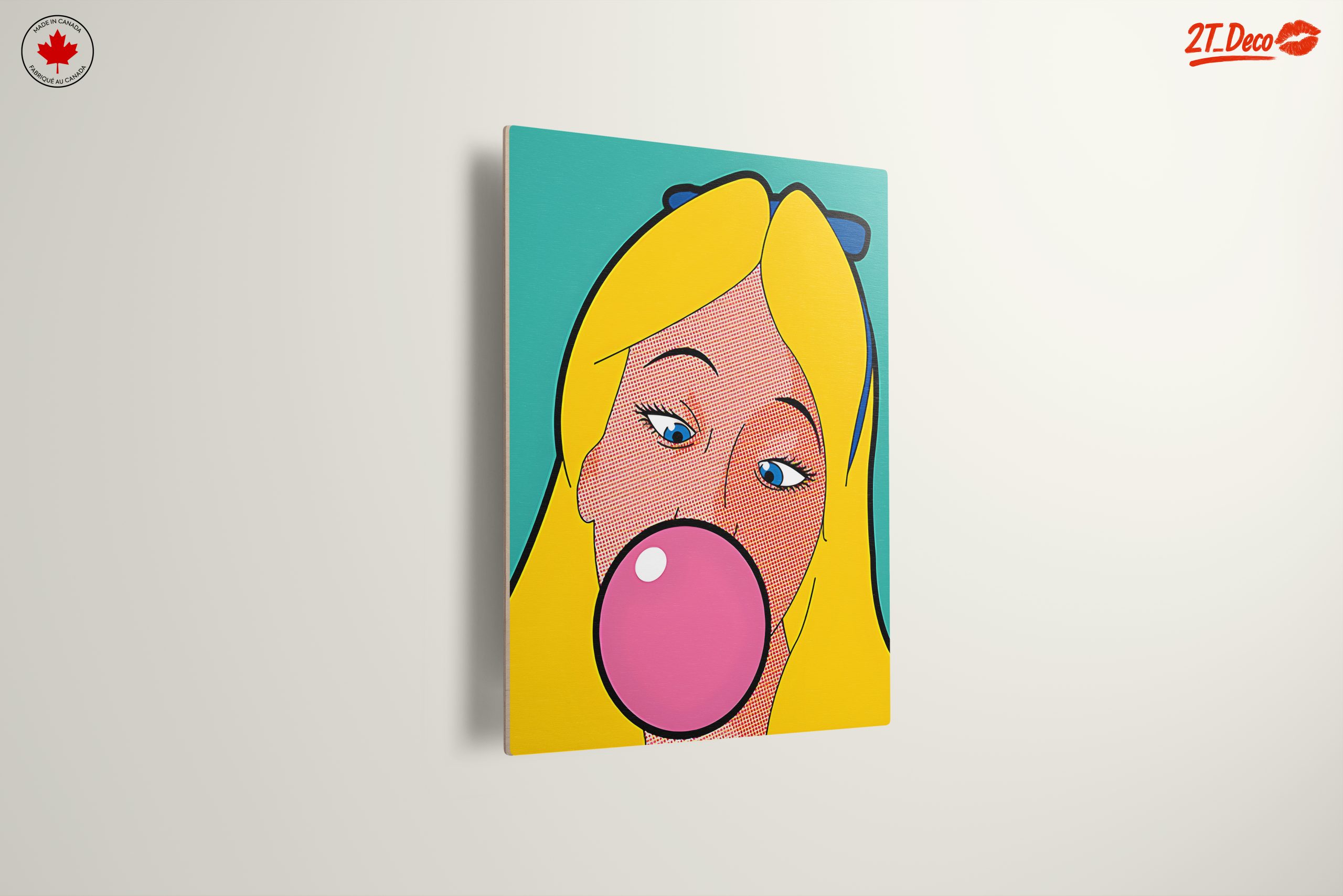 Vibrant Pop Art Illustration of a Character - Image 13