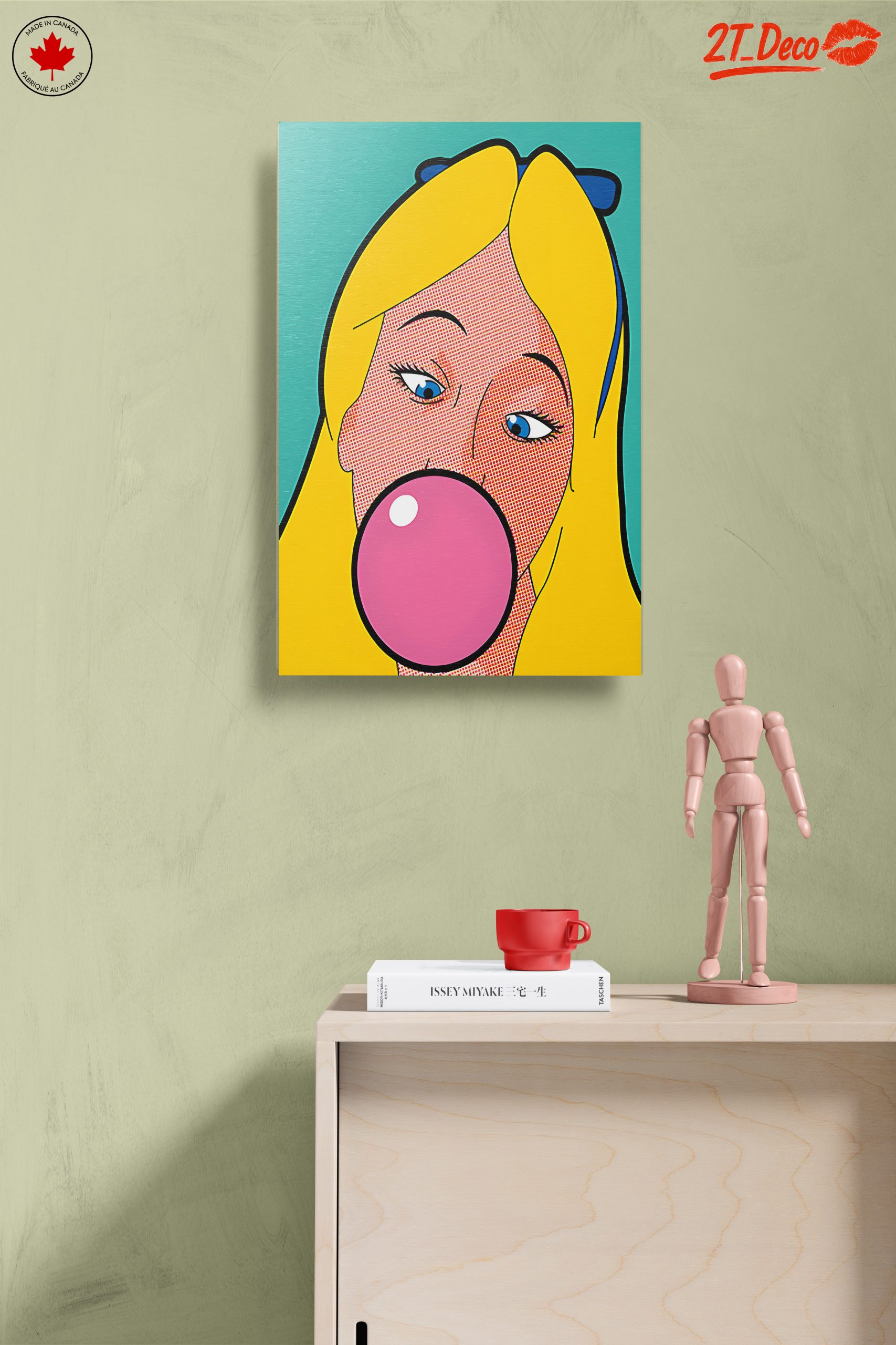 Vibrant Pop Art Illustration of a Character - Image 14