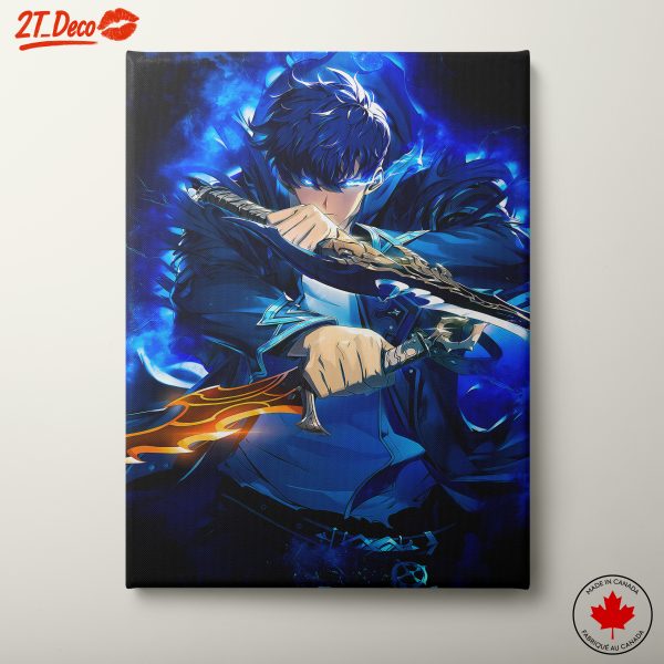 Dynamic Anime Character with Sword 2