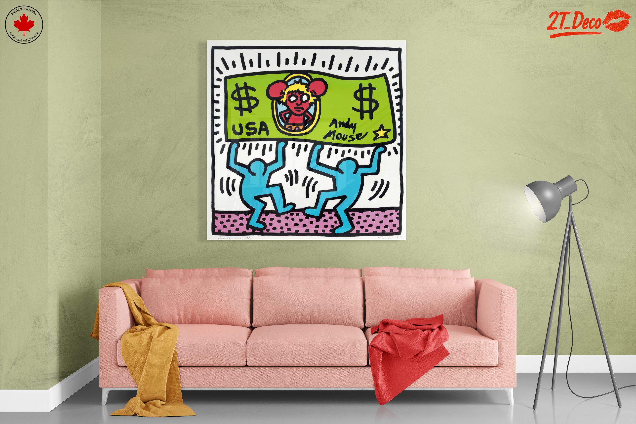 Andy Mouse Pop Art Money Design - Image 7