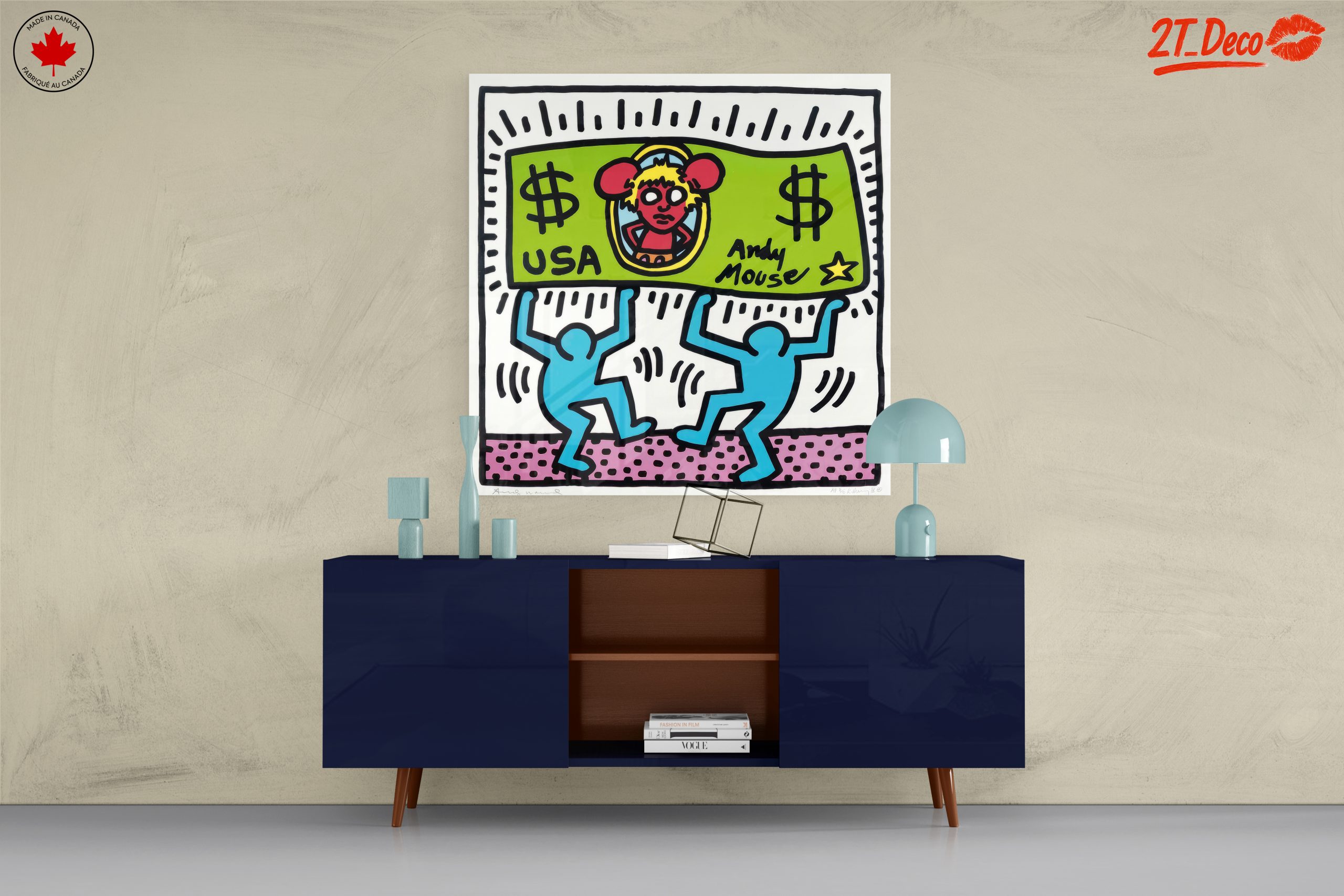 Andy Mouse Pop Art Money Design - Image 8